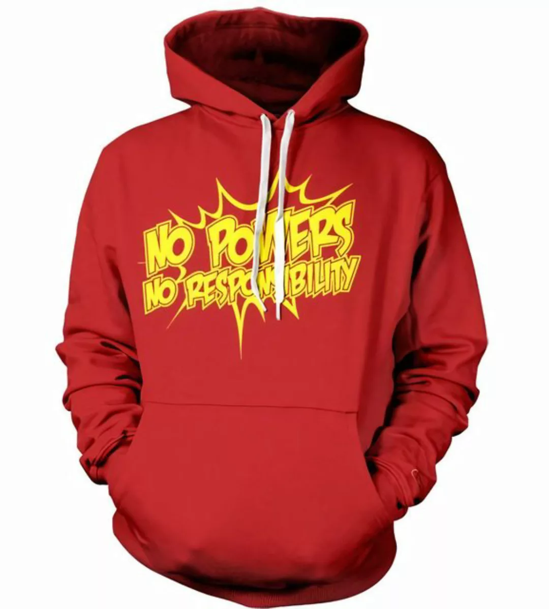 Hybris Hoodie No Powers No Responsibility Hoodie günstig online kaufen