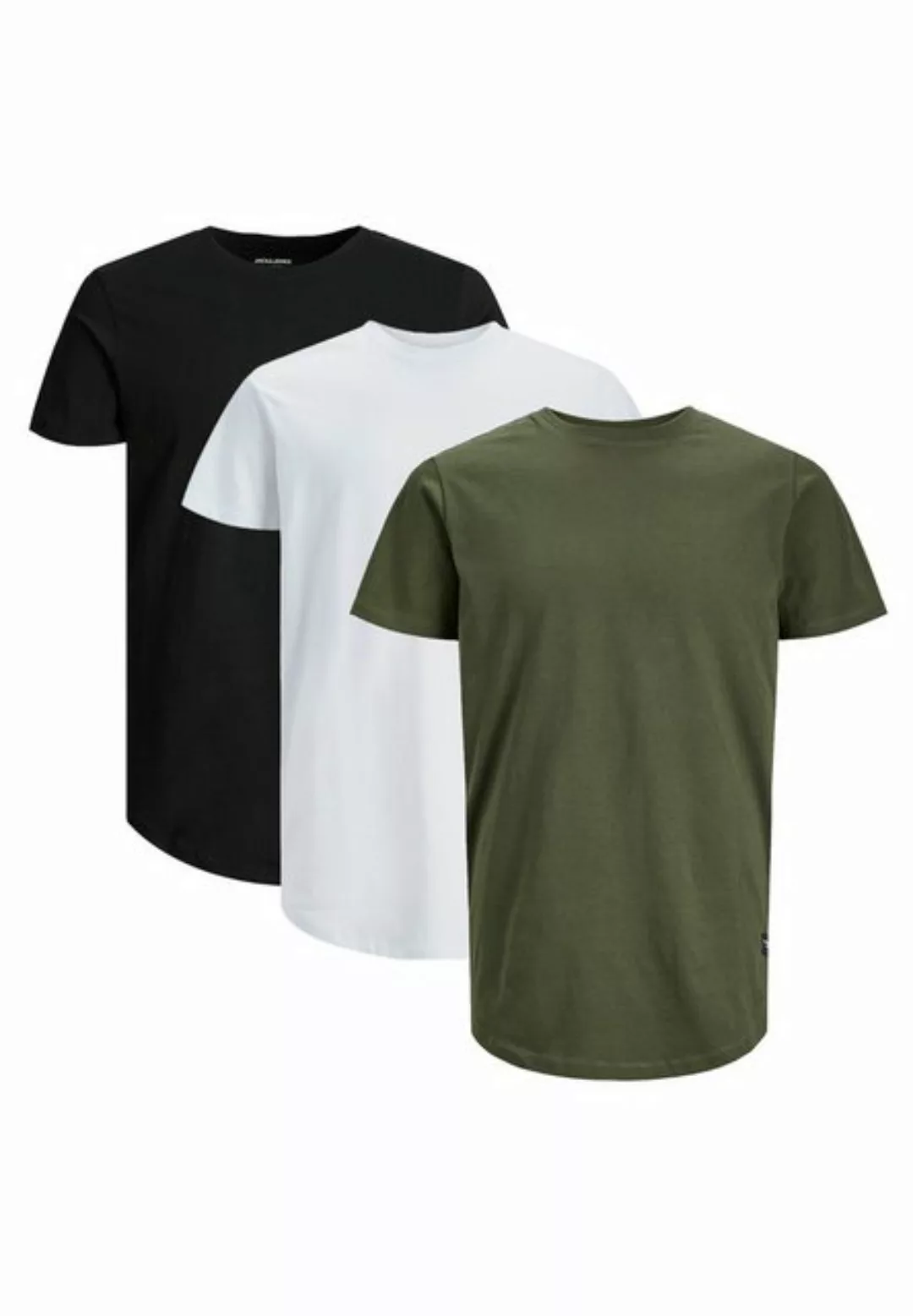 Jack & Jones T-Shirt 3er Pack Noa (Spar-Set, 3-tlg) T-Shirt - Baumwolle - A günstig online kaufen