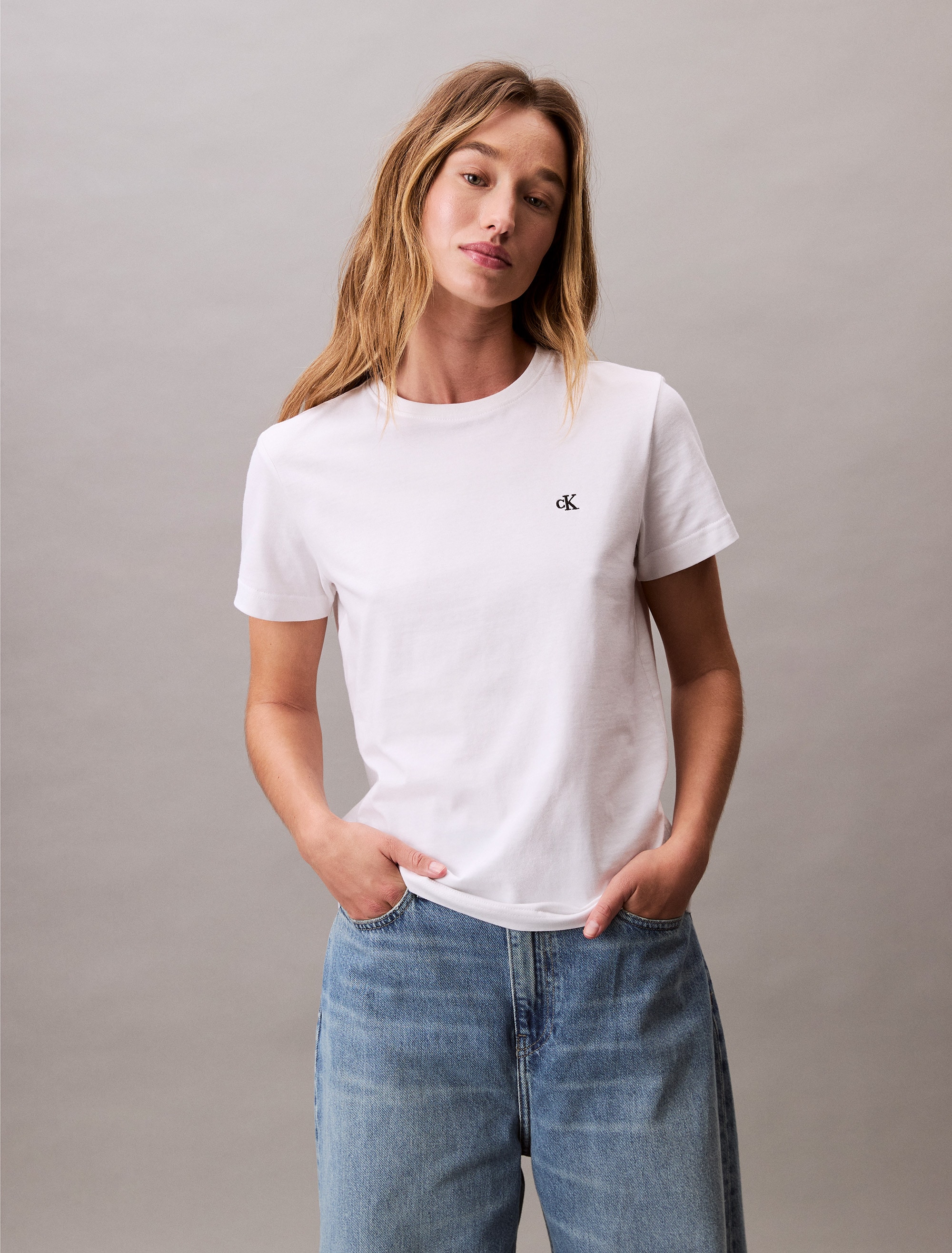 Calvin Klein Jeans T-Shirt "Archive Jersey Crew Tee EU", Mit Rundhalsaussch günstig online kaufen