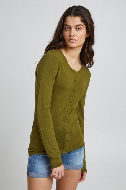 Ichi Cardigan IHMAFA ROUND CA - 103115 Basic Cardigan mit Knopfleiste günstig online kaufen