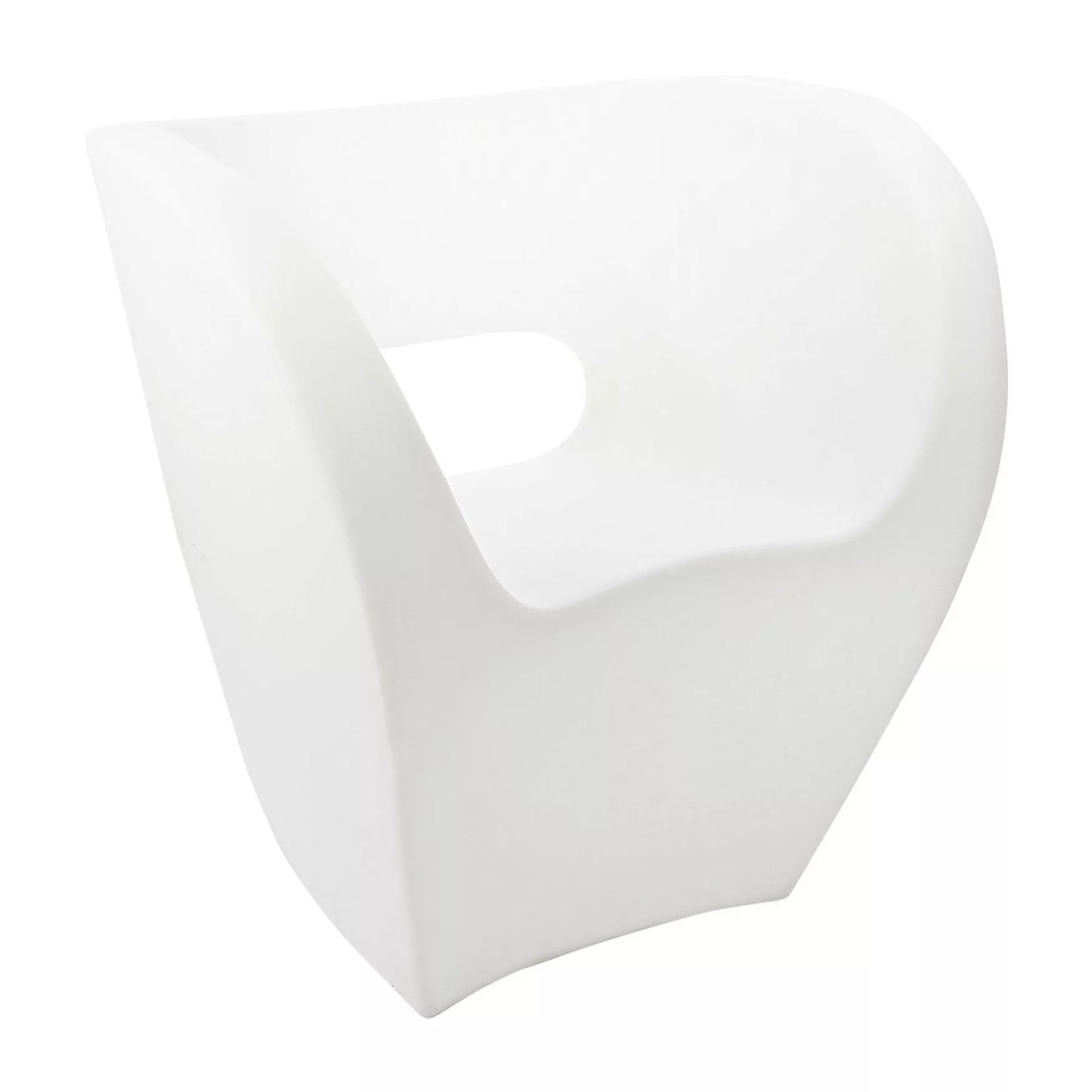 Moroso - Little Albert Outdoor Sessel - transluzent weiß/BxHxT 74x70x62cm/P günstig online kaufen
