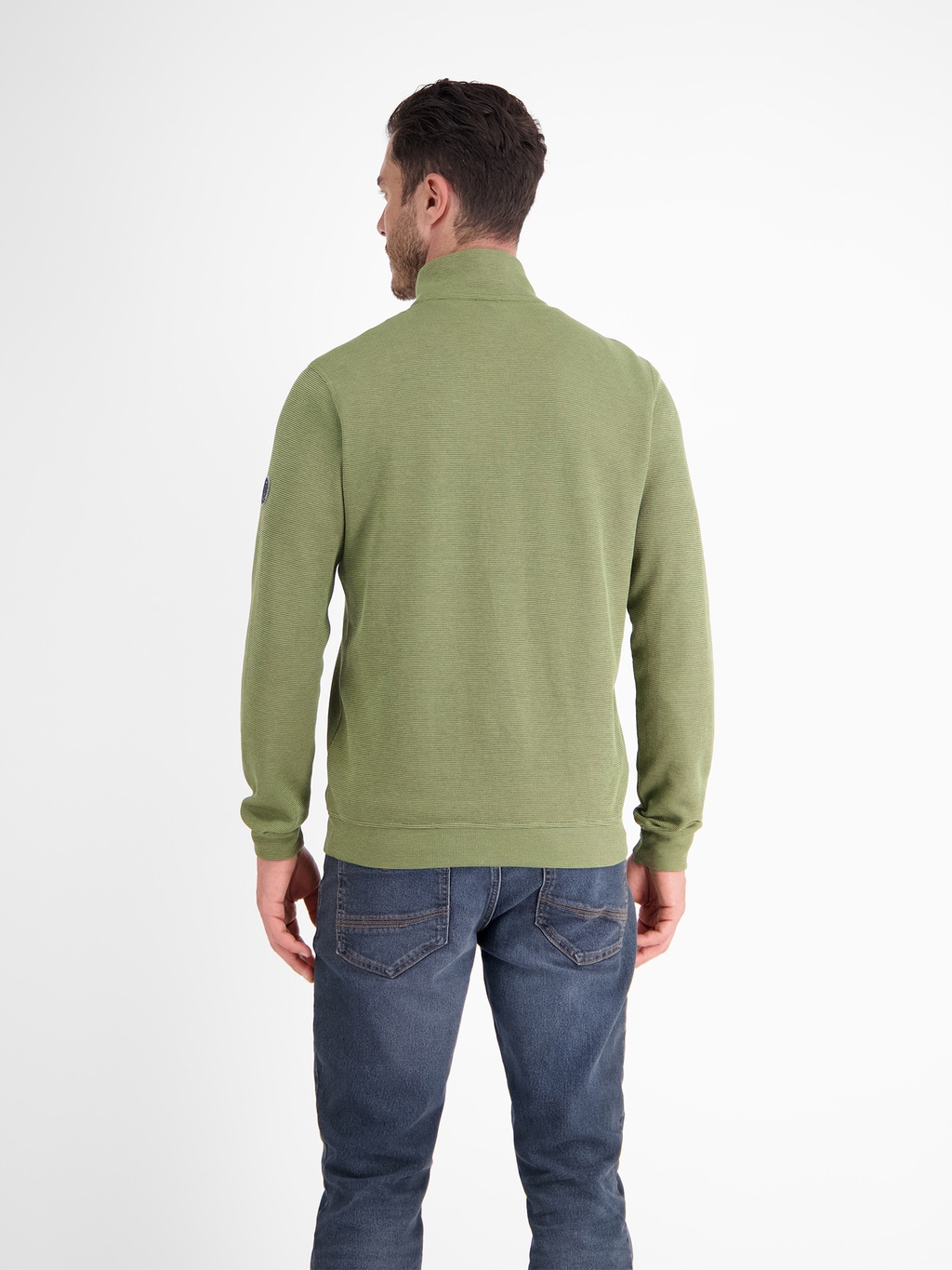 LERROS Sweatshirt "LERROS Unifarbener Sweattroyer für Herren" günstig online kaufen
