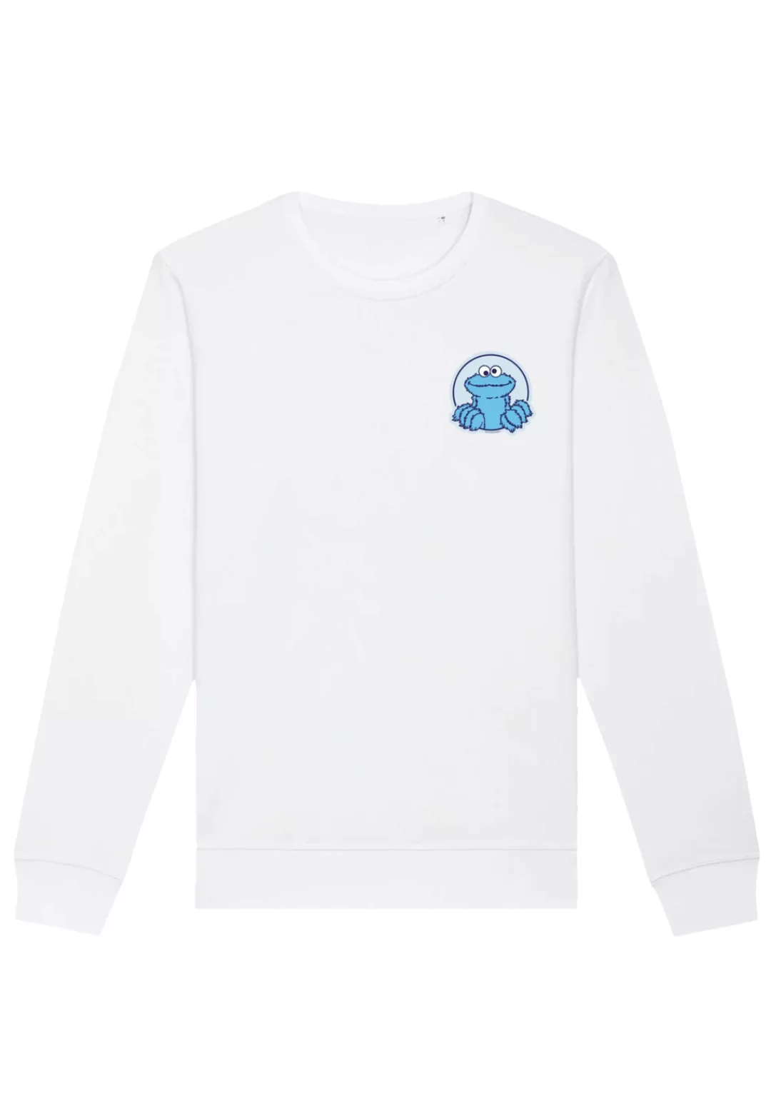 F4NT4STIC Sweatshirt "Sesamstraße Cookie Lookin", Premium Qualität,Nostalgi günstig online kaufen