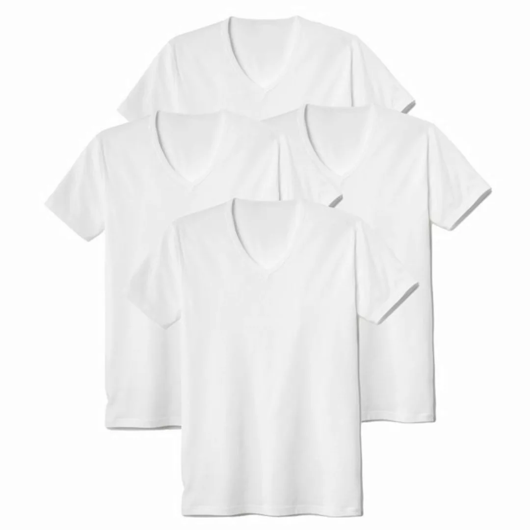 CALIDA T-Shirt "T-Shirt MEN T-Shirt 2PACK Natural Benefit 100% cotton 4er P günstig online kaufen