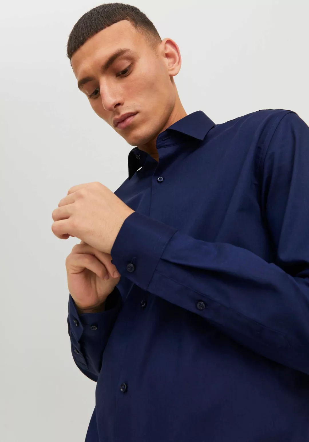 Jack & Jones Langarmhemd "JPRBLAPARKER SHIRT L/S", mit Hemdkragen günstig online kaufen