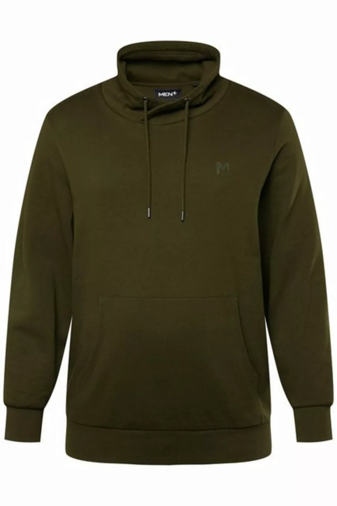 Men Plus Sweatshirt Men+ Sweatshirt Stehkragen bis 8 XL günstig online kaufen