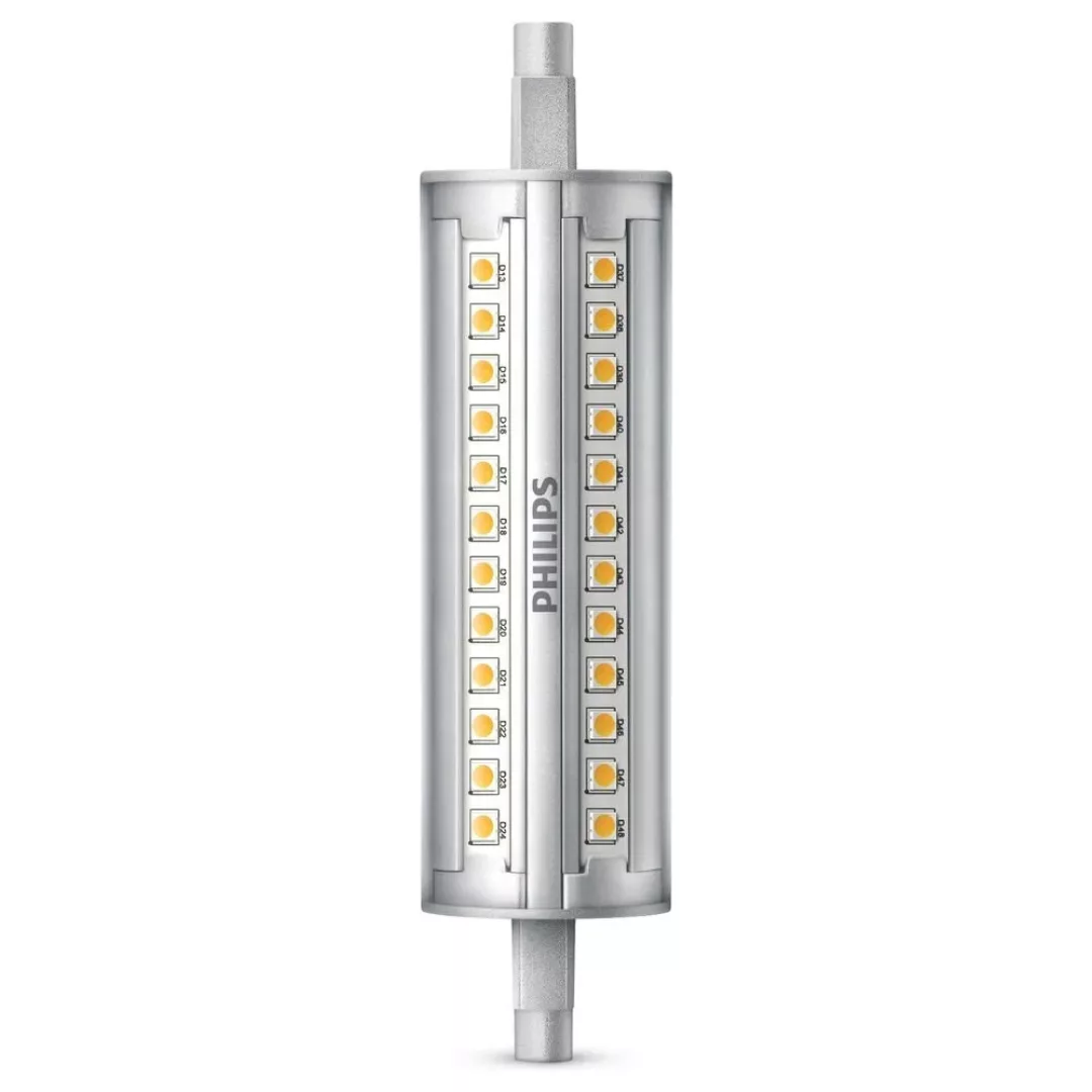 Philips LED Lampe ersetzt 100W, R7s Röhre R7s-118 mm, warmweiß, 1600 Lumen, günstig online kaufen