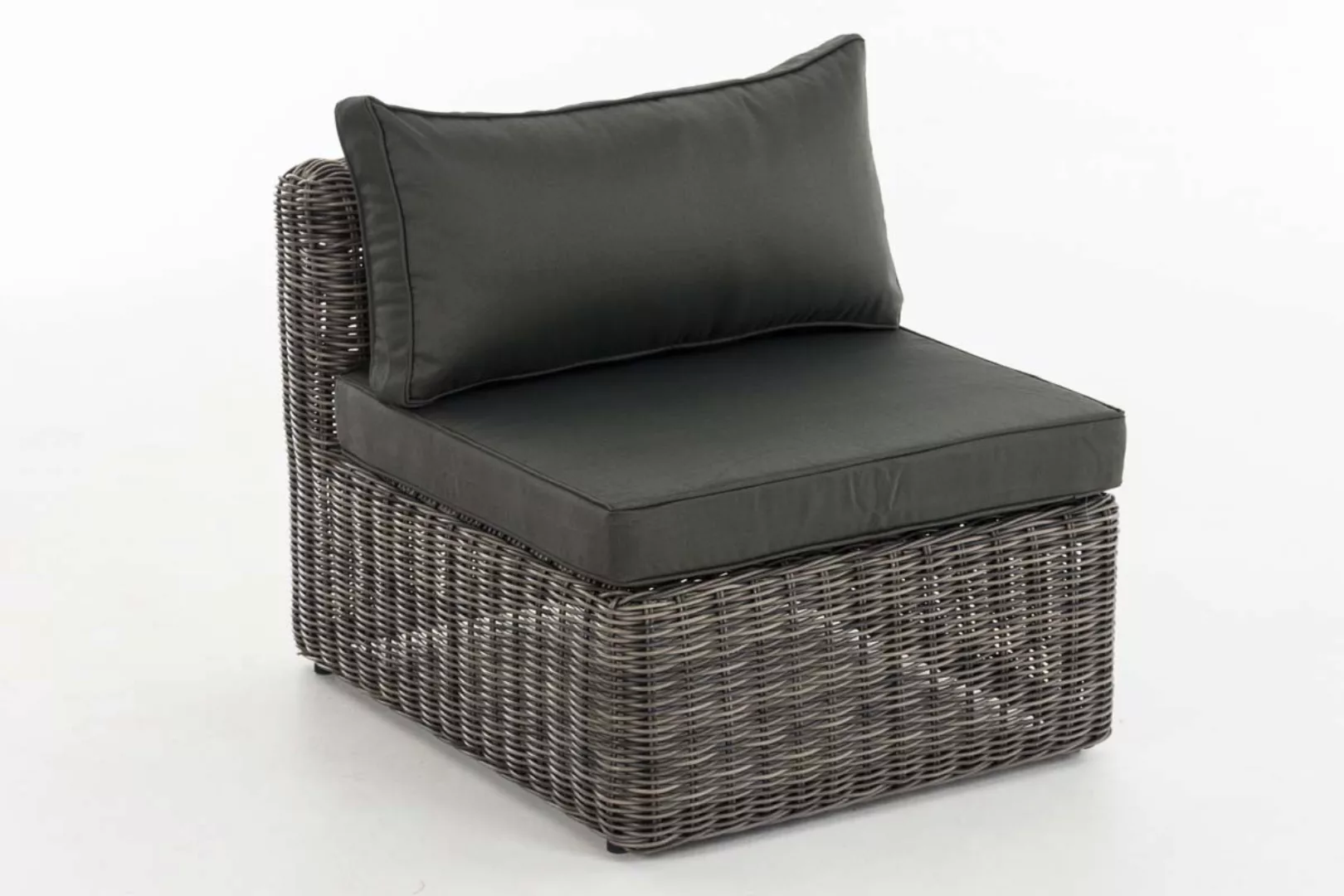 Mittel-sofa Marbella Anthrazit 5mm Grau-meliert günstig online kaufen
