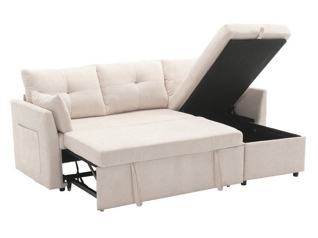 SeedWave Schlafsofa Samt Schlafsofa für 3 Personen, Sofa und Bett in Einem, günstig online kaufen