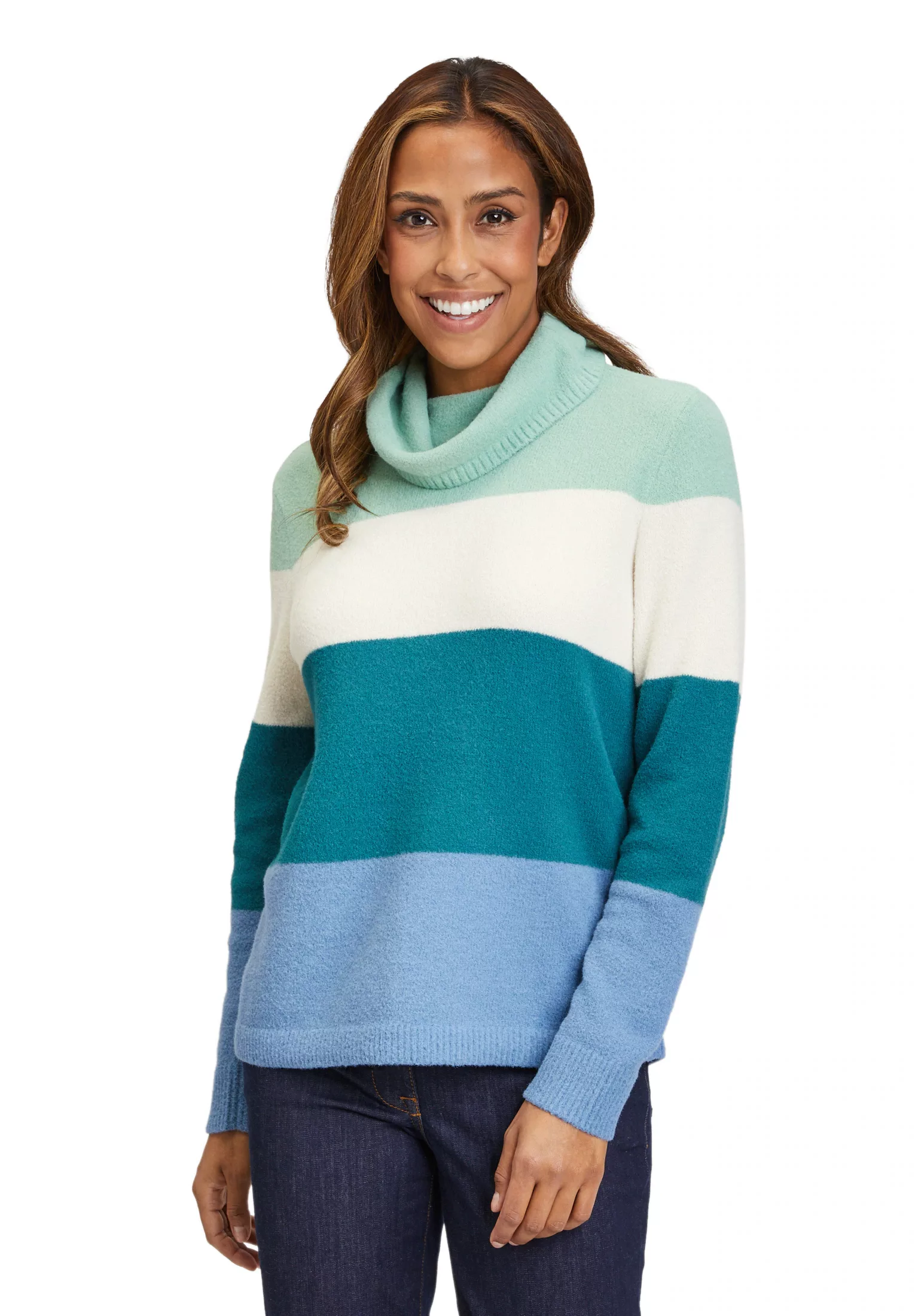 Betty Barclay Strickpullover "Betty Barclay Strickpullover mit Color Blocki günstig online kaufen