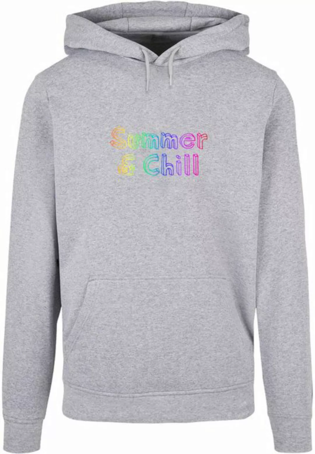 Merchcode Kapuzensweatshirt Merchcode Herren Summer And Chill Rainbow Basic günstig online kaufen