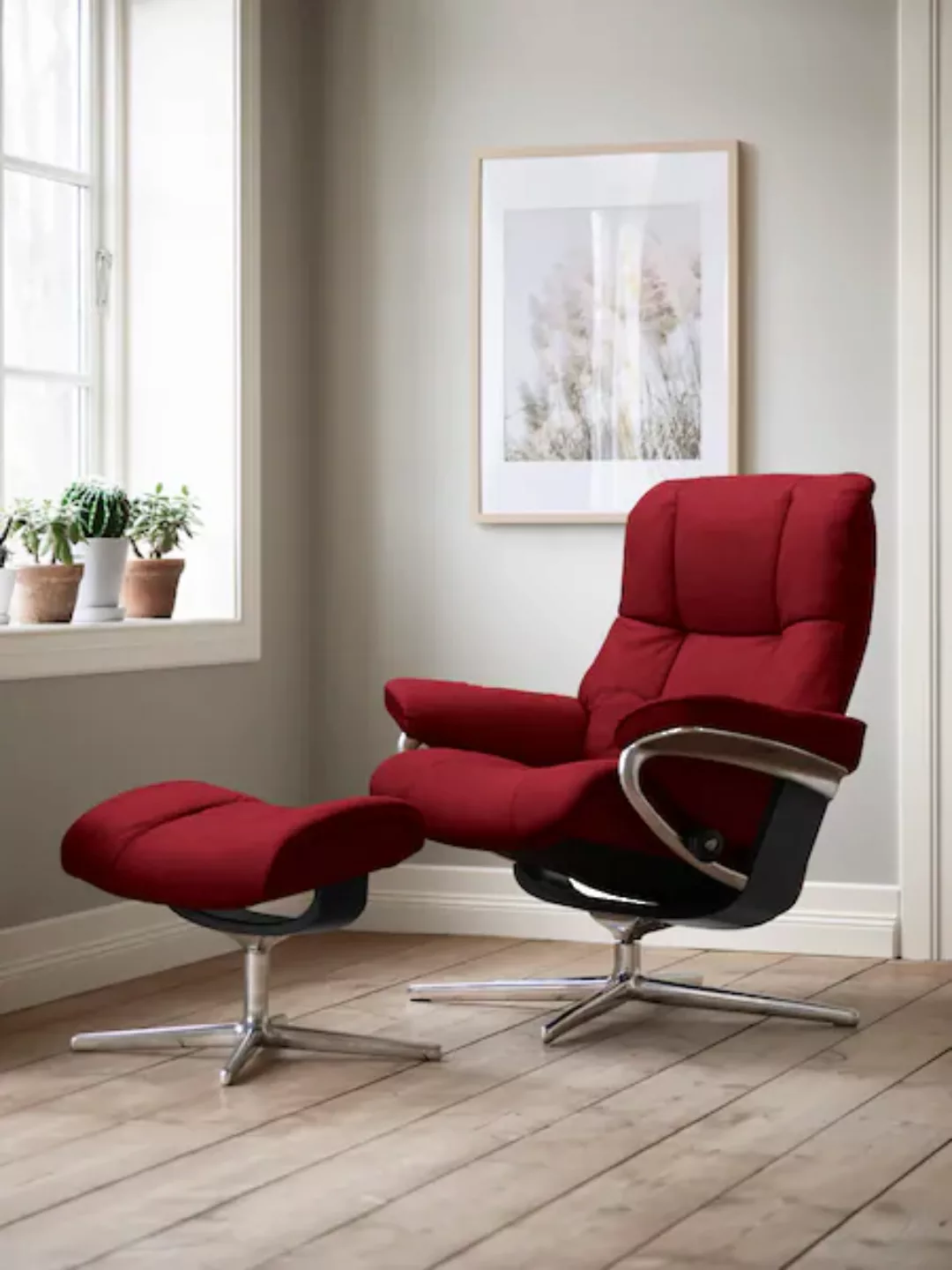 Stressless Relaxsessel "Mayfair", mit Cross Base, Größe S, M & L, Holzakzen günstig online kaufen