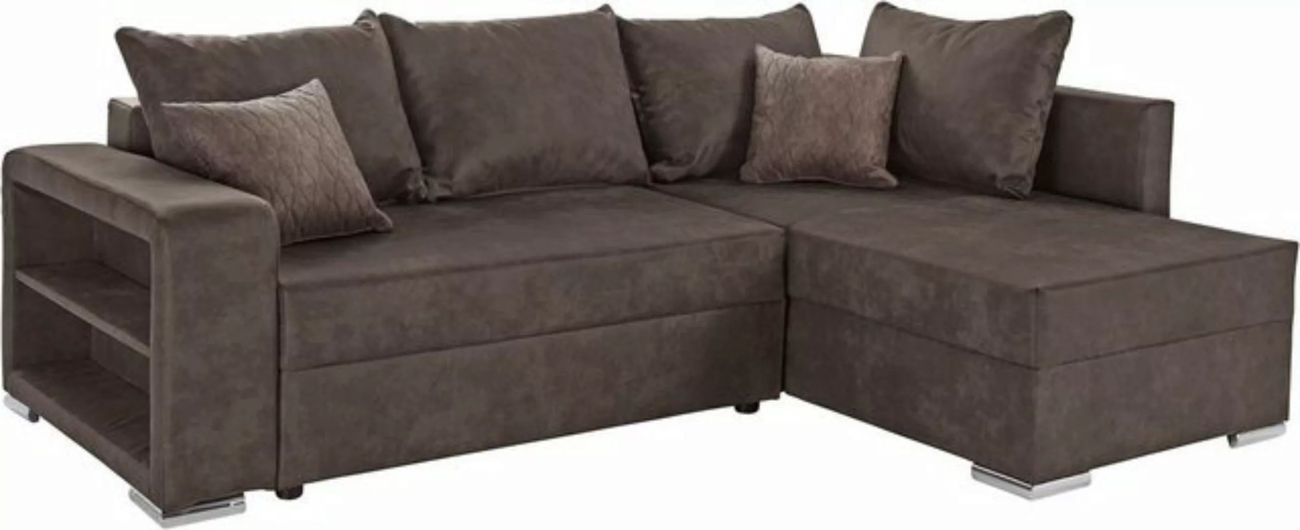 COLLECTION AB Ecksofa »John L-Form«, inklusive Bettfunktion und Bettkasten günstig online kaufen