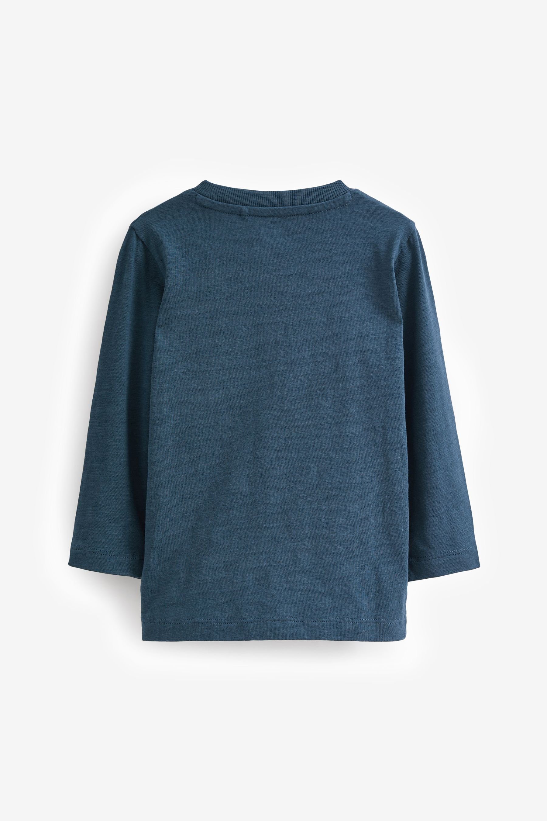 Next Langarmshirt Langärmelige T-Shirts im 5er-Pack günstig online kaufen