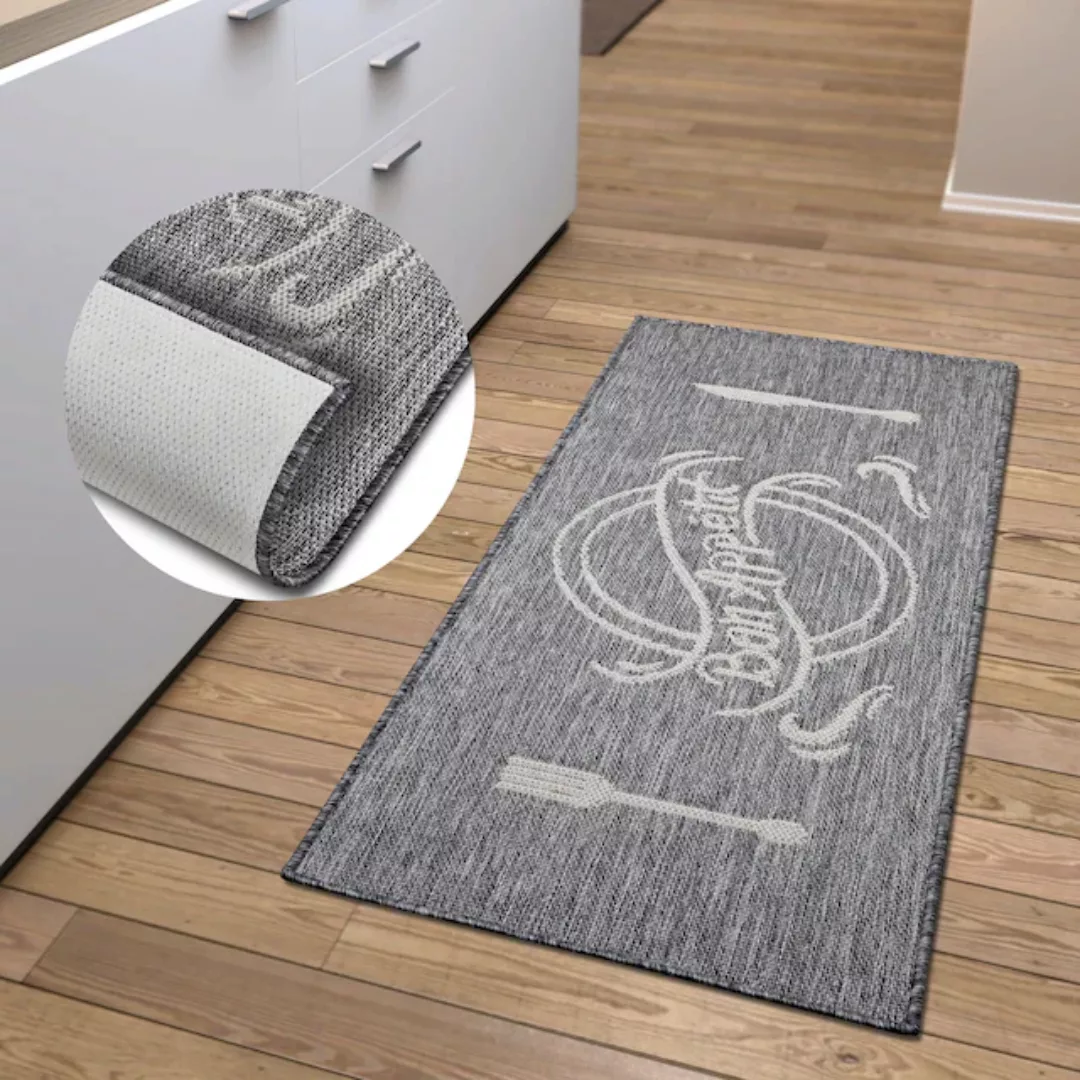 HANSE Home Küchenläufer »Bon Appetit«, rechteckig, 5 mm Höhe, Läufer, Rutsc günstig online kaufen