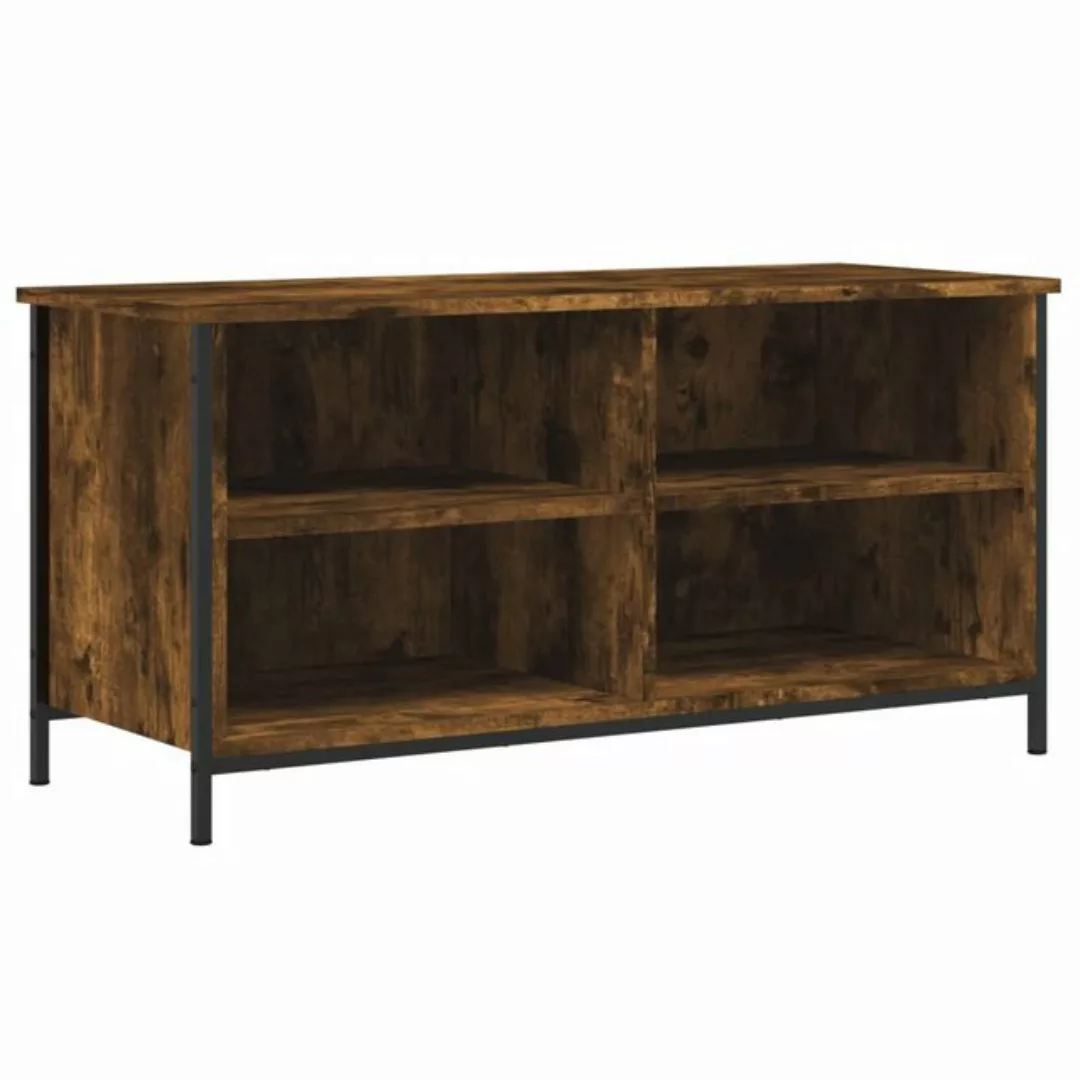 furnicato TV-Schrank Räuchereiche 100x40x50 cm Holzwerkstoff günstig online kaufen