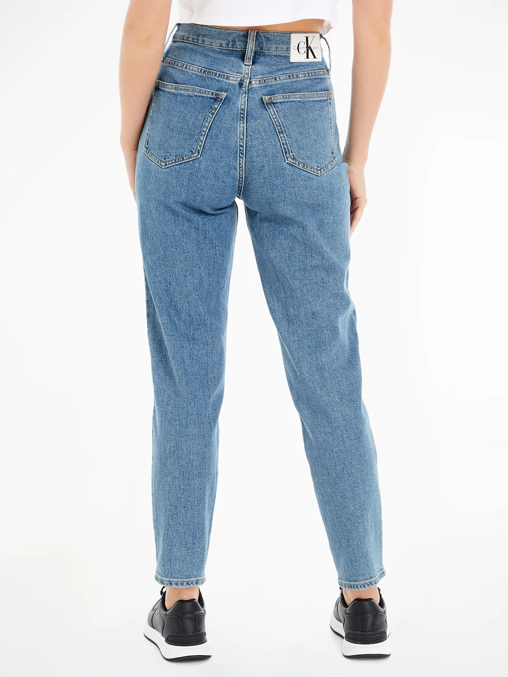 Calvin Klein Jeans Mom-Jeans "MOM JEAN", 5-Pocket-Form günstig online kaufen