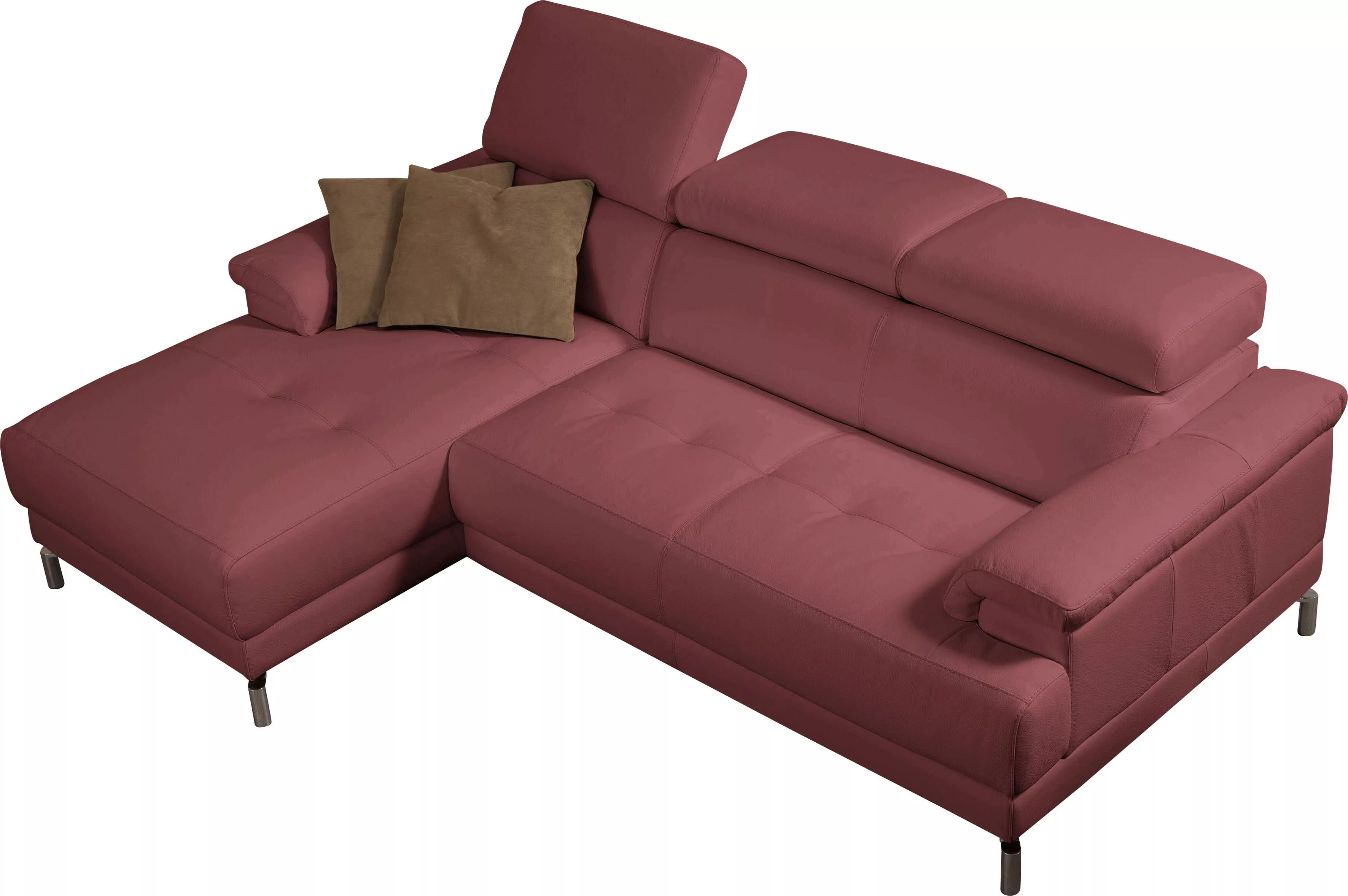 Egoitaliano Ecksofa "Soul, Design und Sitzkomfort auf hohem Niveau, tolle D günstig online kaufen