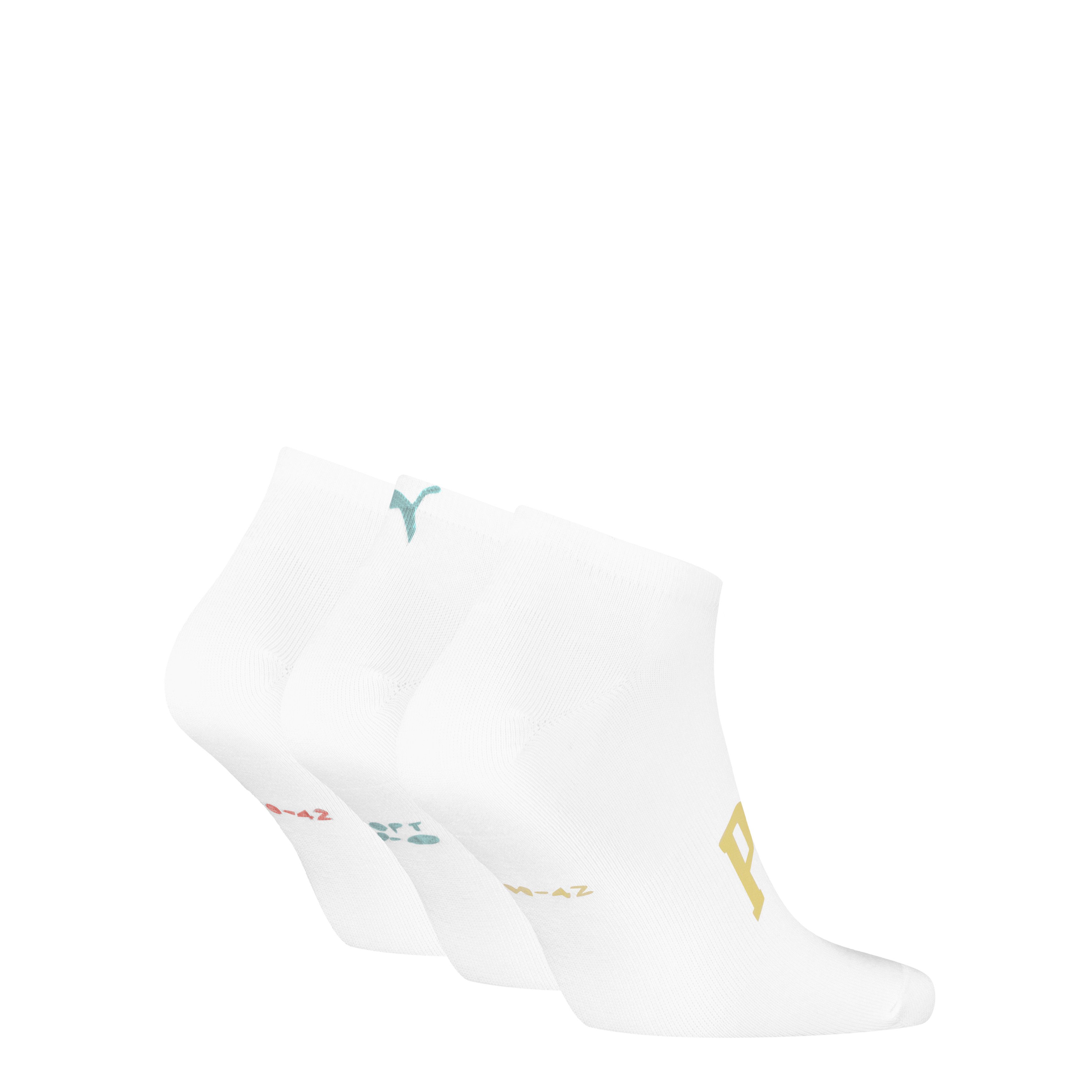 PUMA Sneakersocken, (3 Paar, 3er Pack), mit verstärkter Ferse und Zehenbere günstig online kaufen