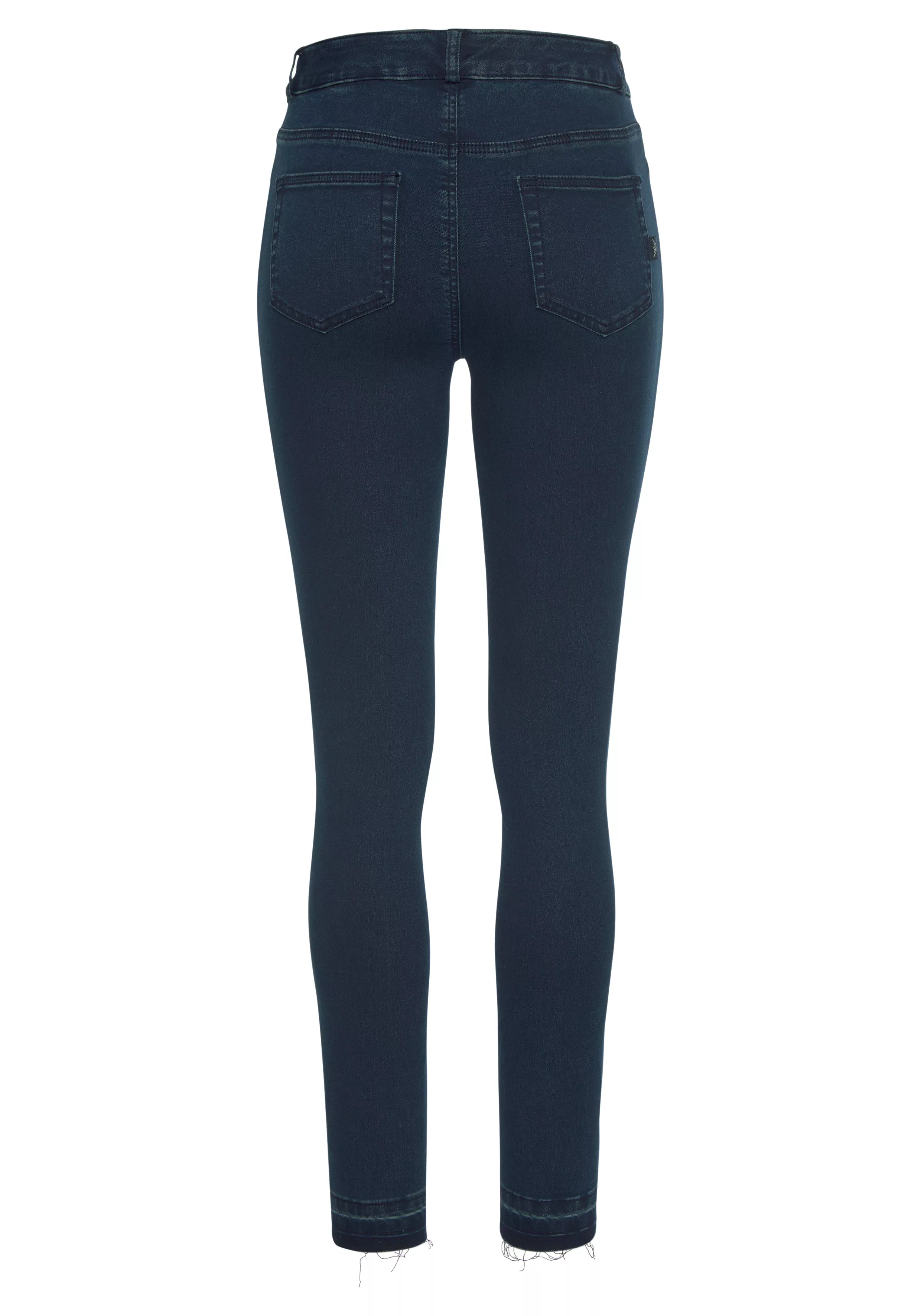 Arizona Skinny-fit-Jeans "Ultra Stretch", High Waist mit offenem Saum günstig online kaufen