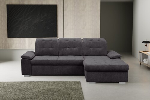 WERK2 Ecksofa Carmen, Sofa, Eckcouch mit Schlaffunktion, Bettkasten und Sit günstig online kaufen