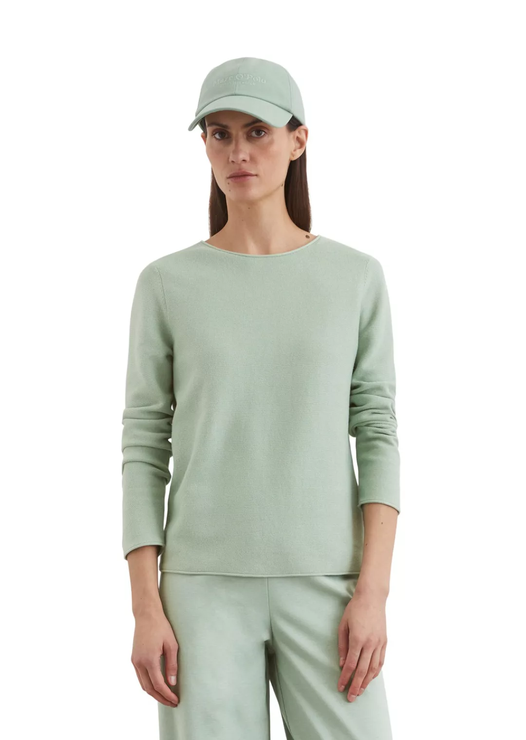 Marc OPolo Rundhalspullover "aus softem Organic Cotton" günstig online kaufen
