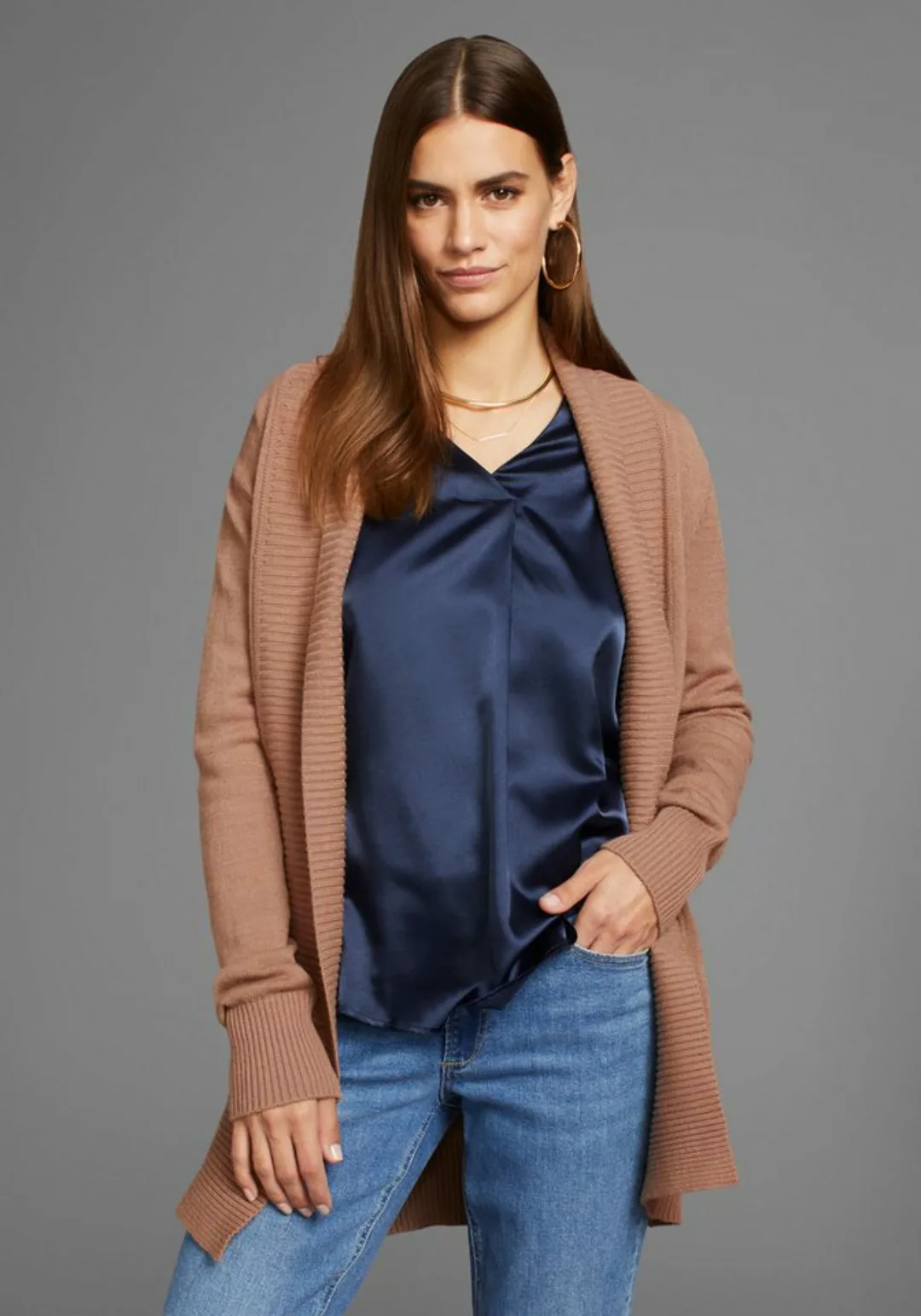 HECHTER PARIS Cardigan mit Schalkragen - NEUE KOLLEKTION günstig online kaufen