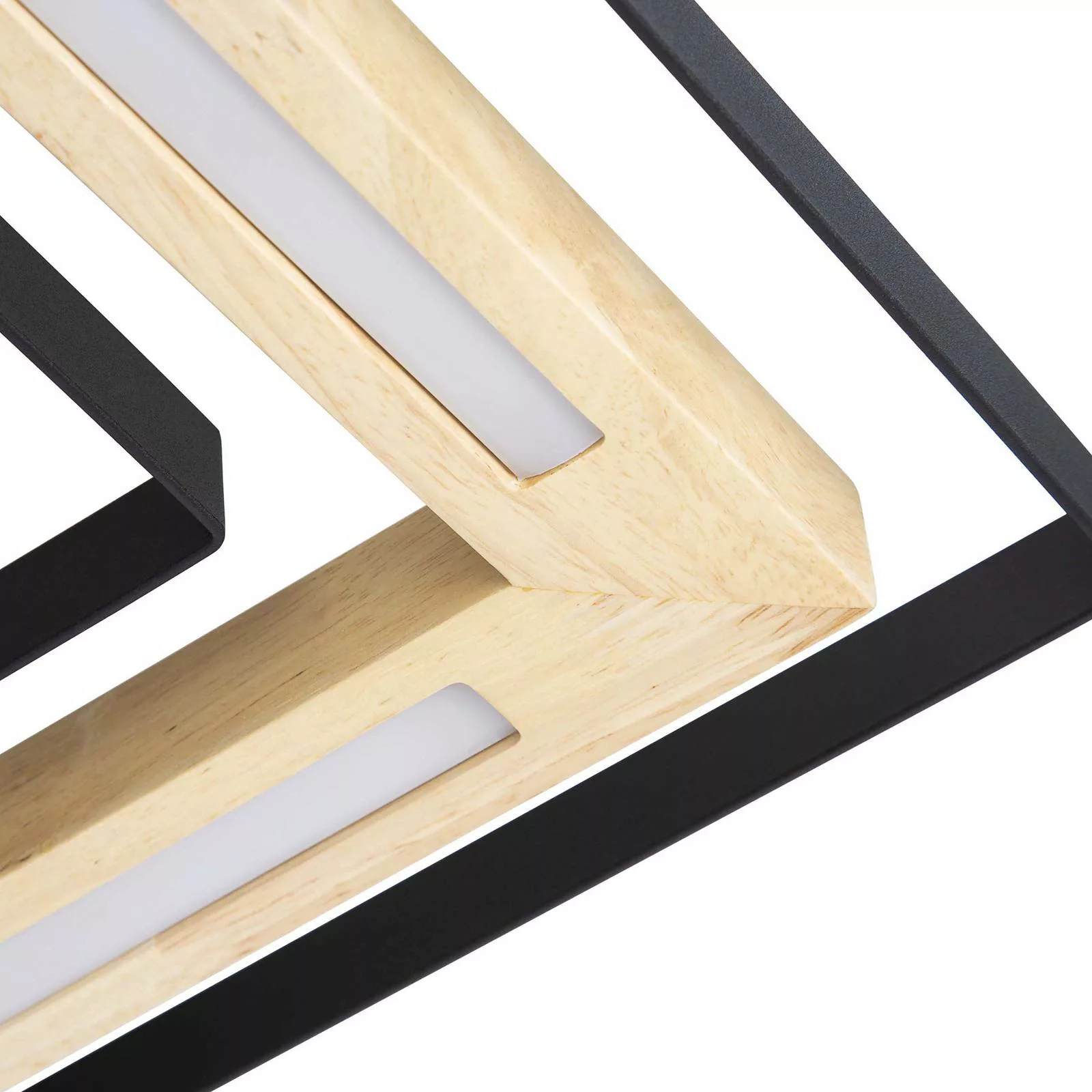 LED-Deckenleuchte Rilas, quadratisch, 46x46 cm günstig online kaufen