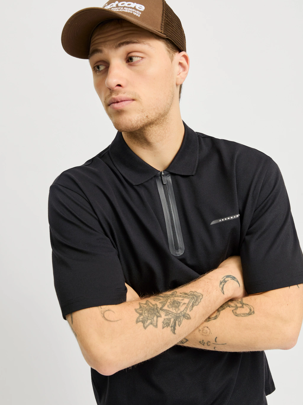 Jack & Jones Poloshirt "JCOFUSION PIQUE POLO SS SN" günstig online kaufen