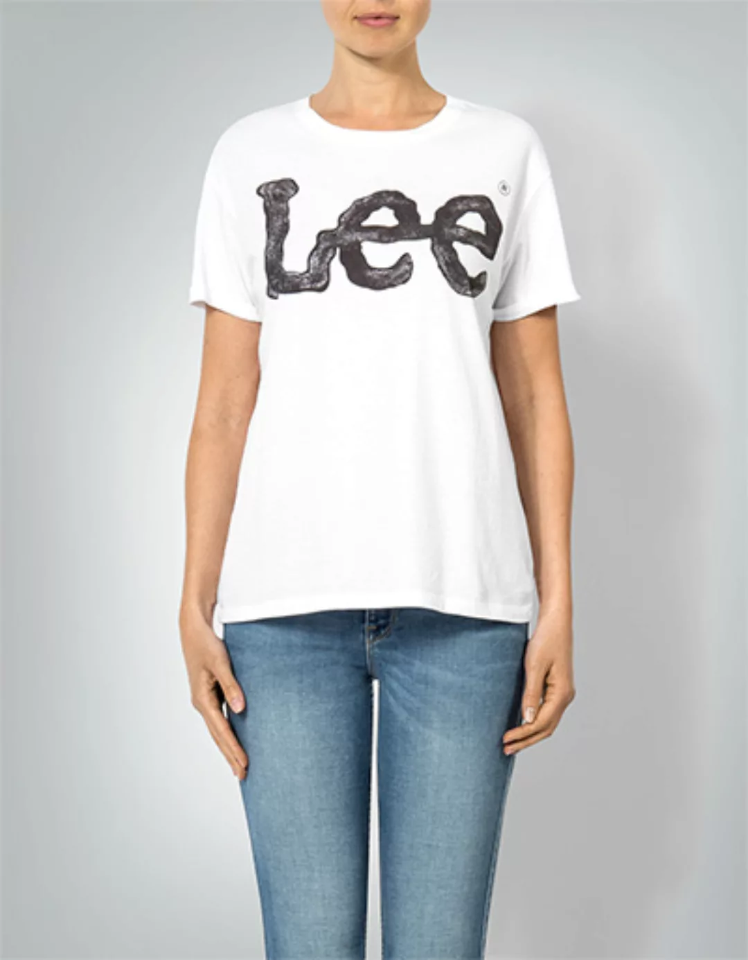 Lee Damen T-Shirt white L40I/EP12 günstig online kaufen