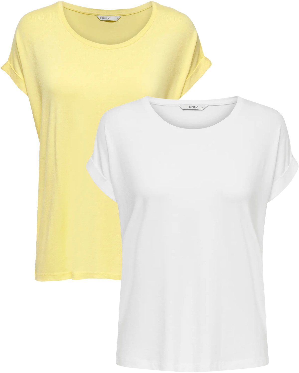 ONLY T-Shirt Stilvolles Basic Shirt mit günstig online kaufen