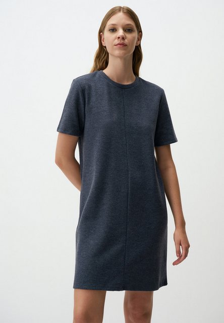 Jimmy Key Minikleid Rundhalsausschnitt Kurzärmlig Lässig Mini Kleid günstig online kaufen