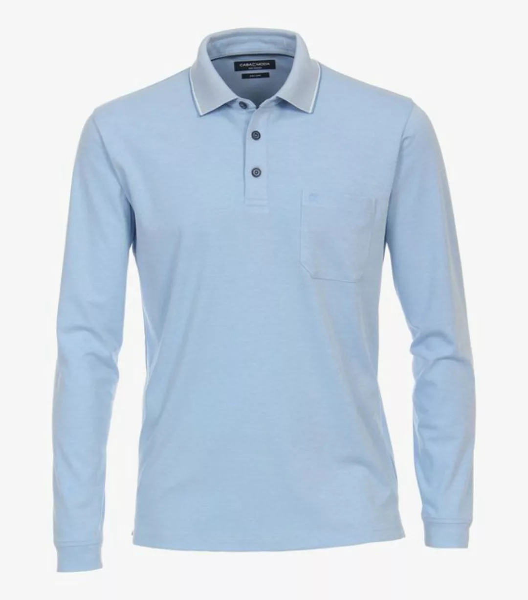 CASAMODA Langarm-Poloshirt 433995300 günstig online kaufen