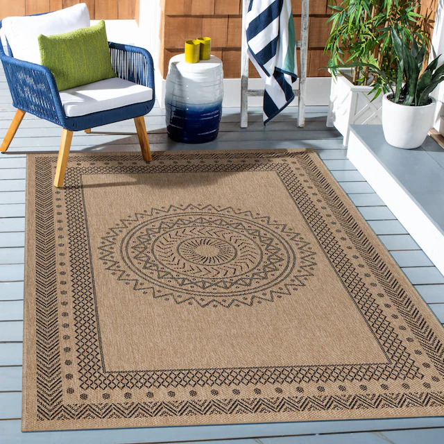 Ayyildiz Teppiche Outdoorteppich »DHAKA 8714«, rechteckig, 5 mm Höhe, Läufe günstig online kaufen
