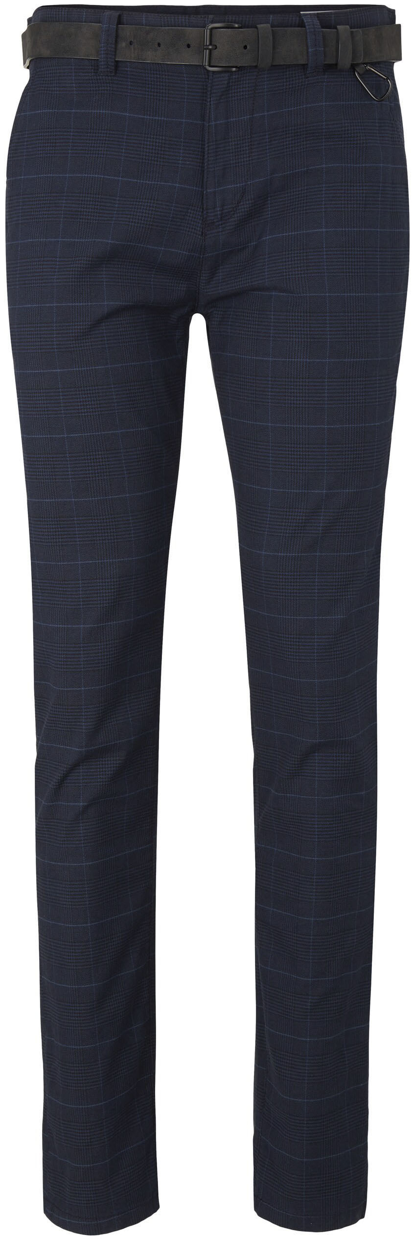 Tom Tailor Denim Herren Slim Chinohose mit Gürtel - Straight Fit günstig online kaufen