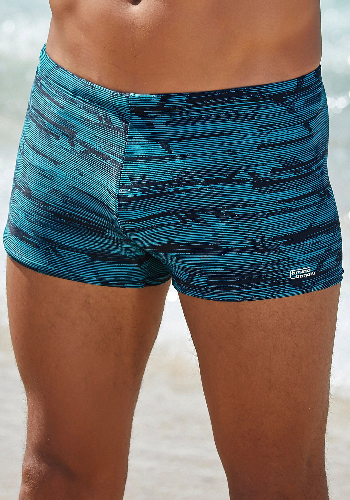 Bruno Banani Boxer-Badehose mit trendigem Alloverprint günstig online kaufen
