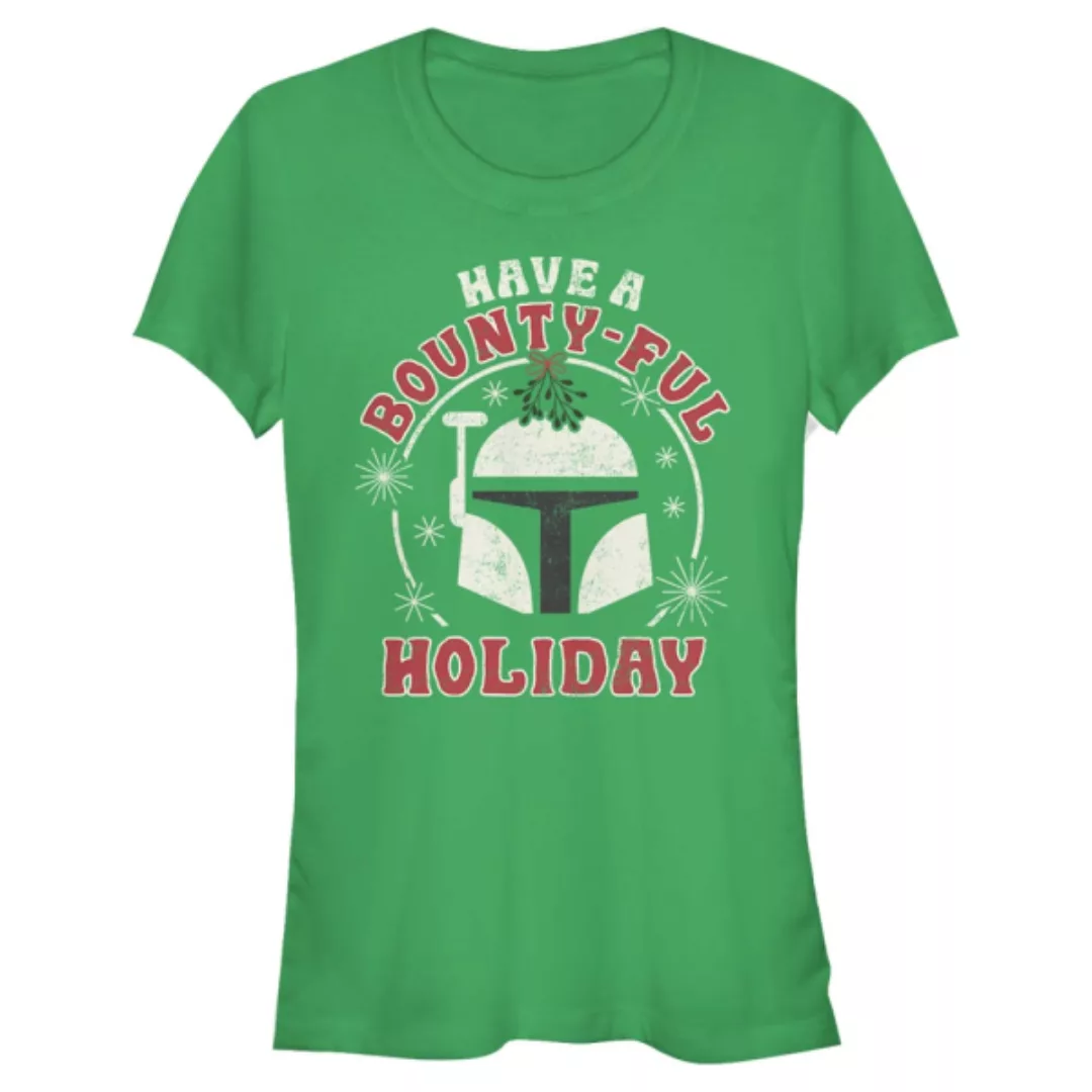 Star Wars - Boba Fett Bountyful Holiday - Weihnachten - Frauen T-Shirt günstig online kaufen