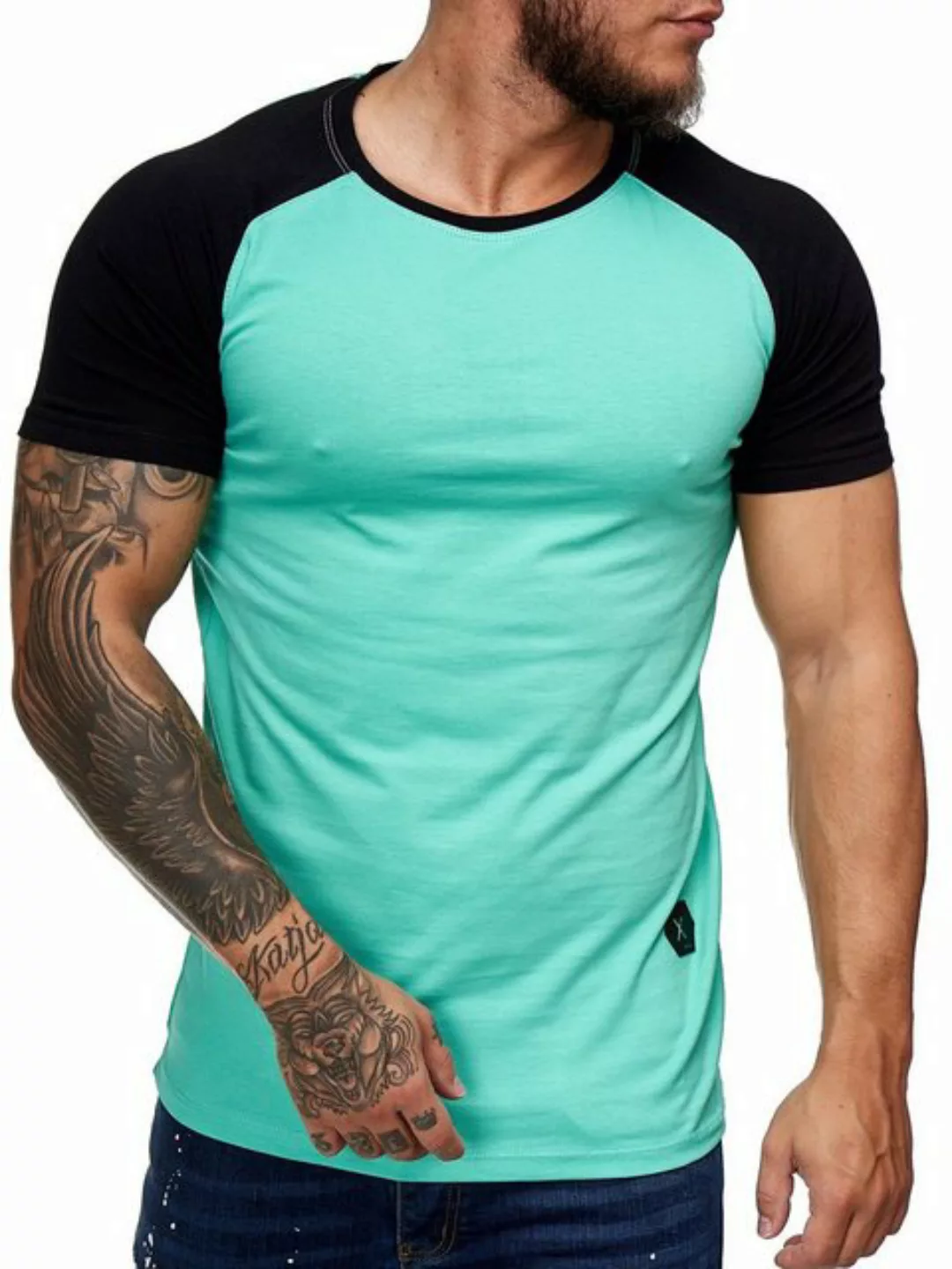 OneRedox T-Shirt 2031ST (Shirt Polo Kurzarmshirt Tee, 1-tlg) Fitness Freize günstig online kaufen