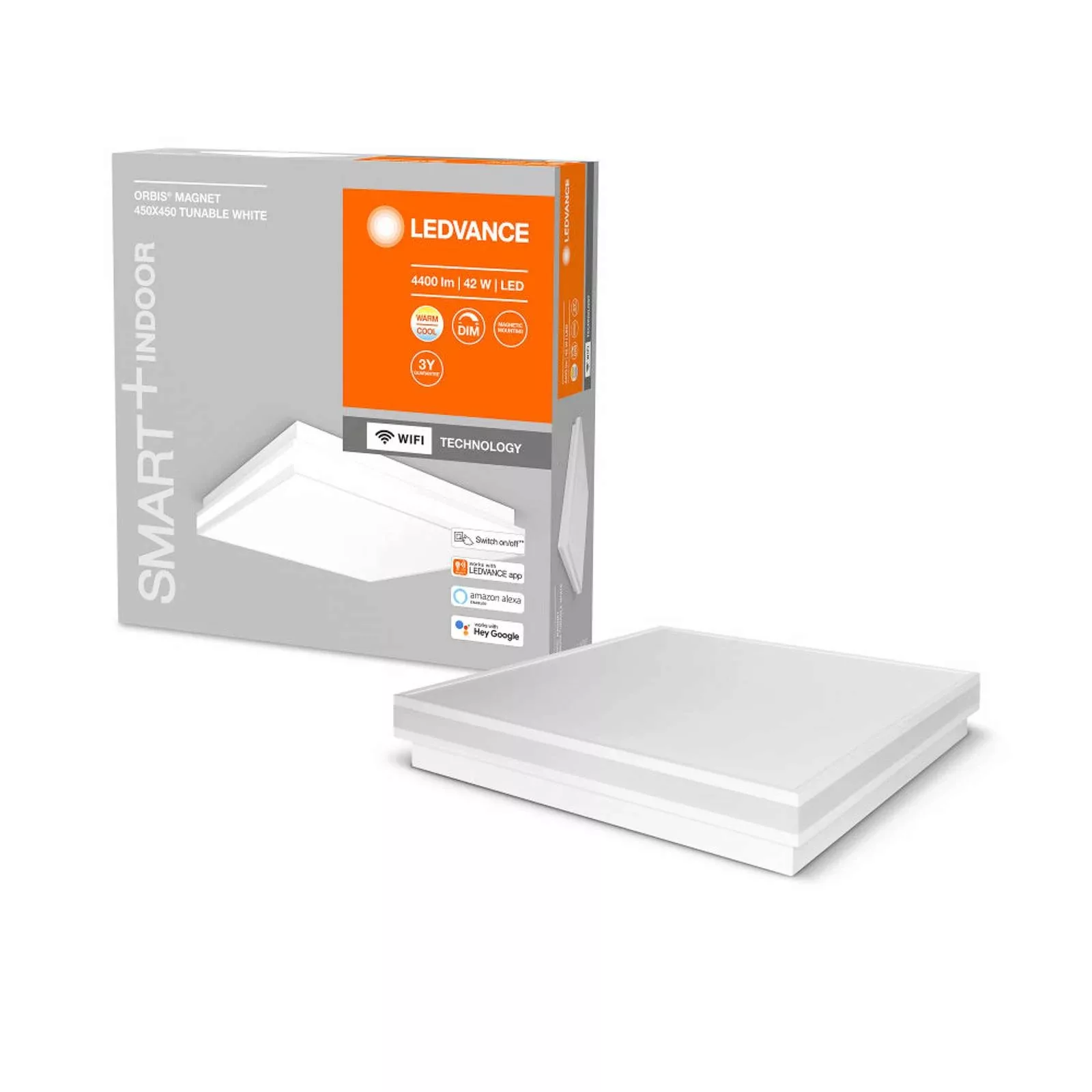 LEDVANCE SMART+ WiFi Orbis Magnet weiß, 45x45cm günstig online kaufen