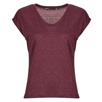 Only  T-Shirt ONLSILVERY S/S V NECK LUREX TOP JRS günstig online kaufen