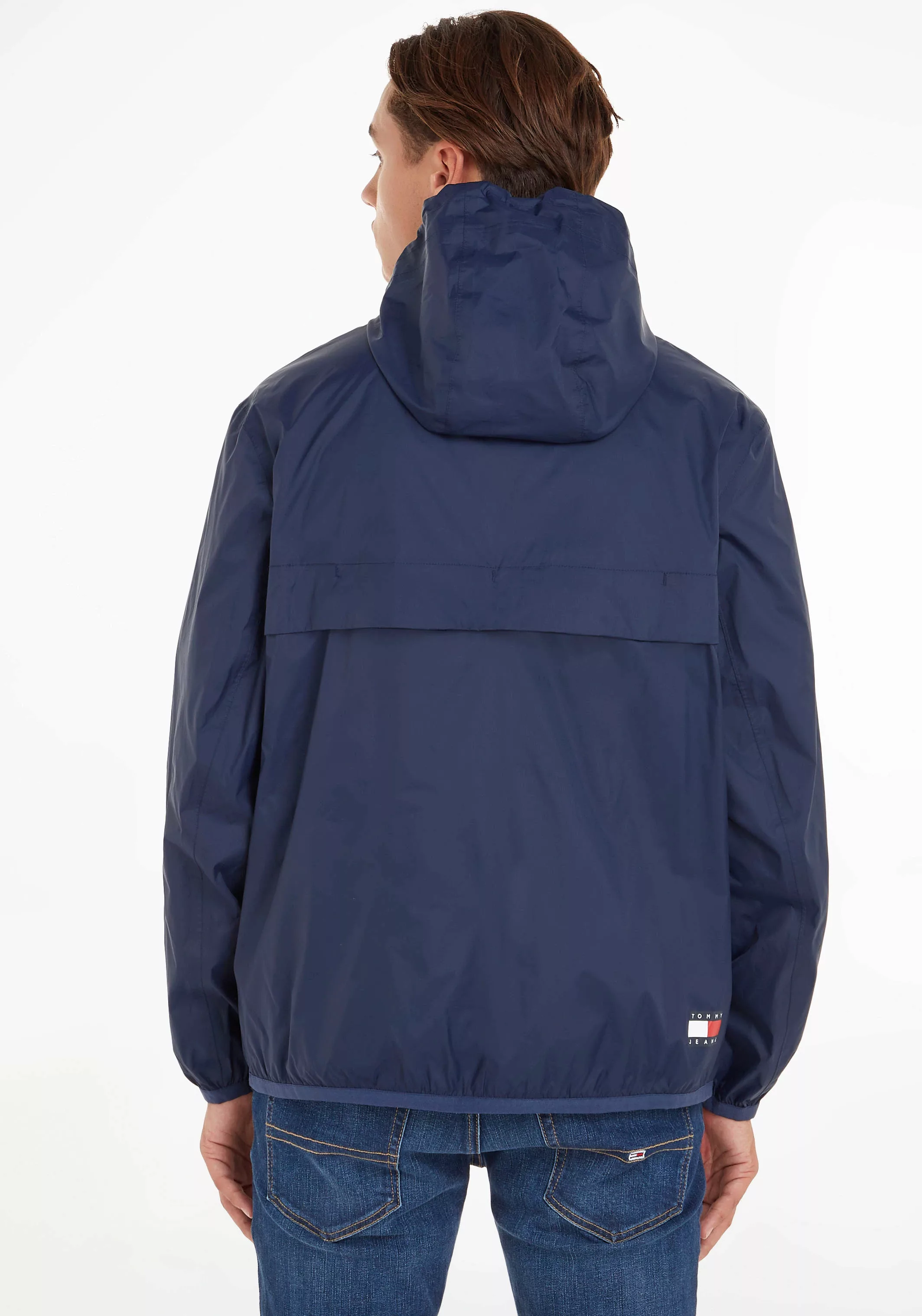 Tommy Jeans Windbreaker "TJM PCKABLE TECH CHICAGO POPOVER", mit Kapuze, mit günstig online kaufen