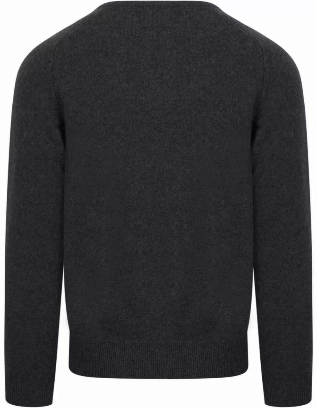 William Lockie V-Auschnitt Pullover Anthrazit  - Größe XL günstig online kaufen
