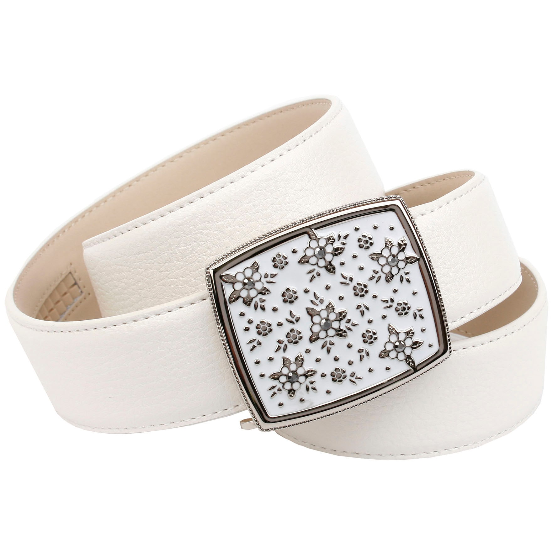 Anthoni Crown Ledergürtel, mit Handmade Glasur-Schließe günstig online kaufen