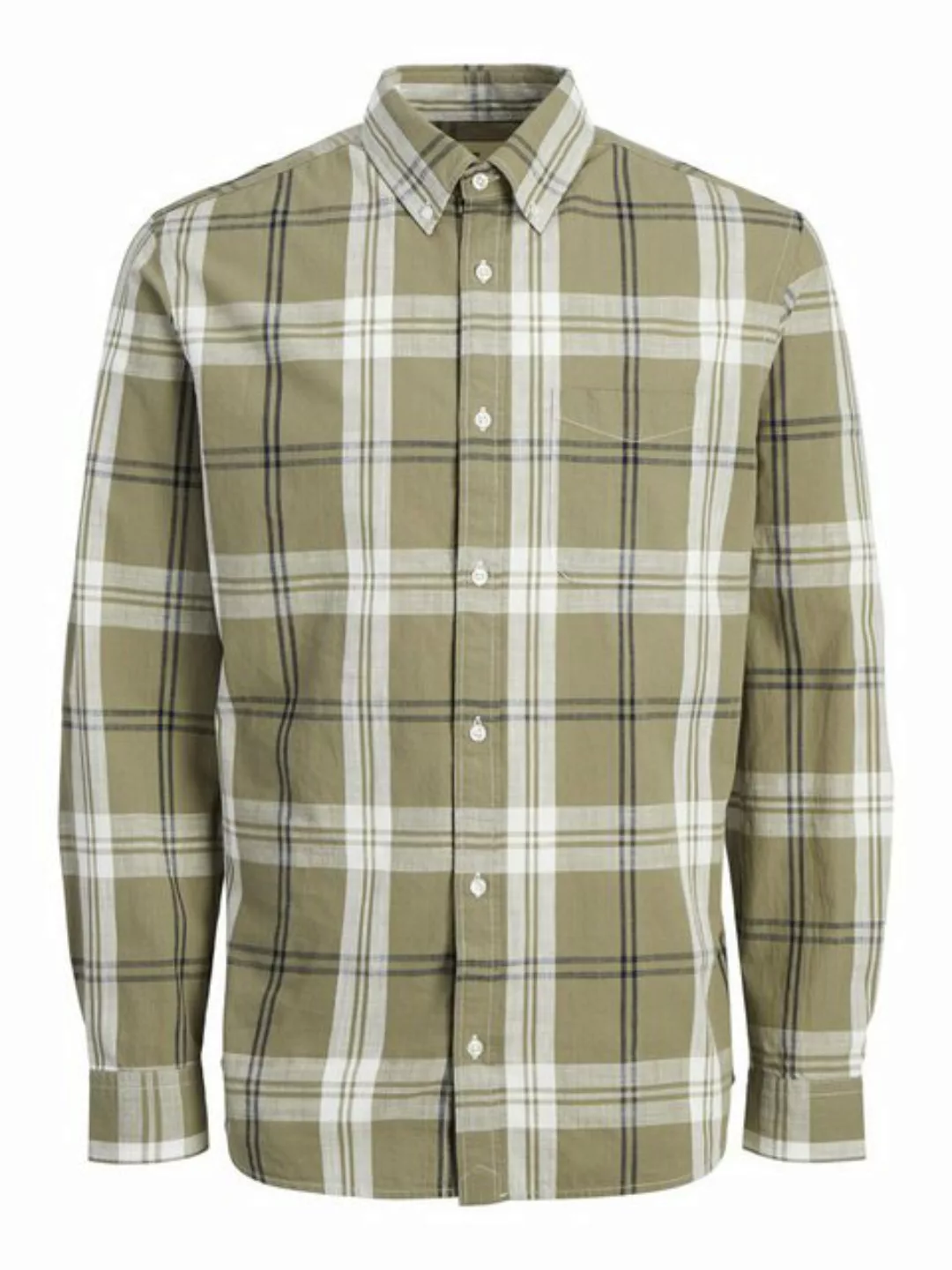 Jack & Jones Langarmhemd JPRBLUBROOK SLUB CHECK SHIRT L/S LN günstig online kaufen