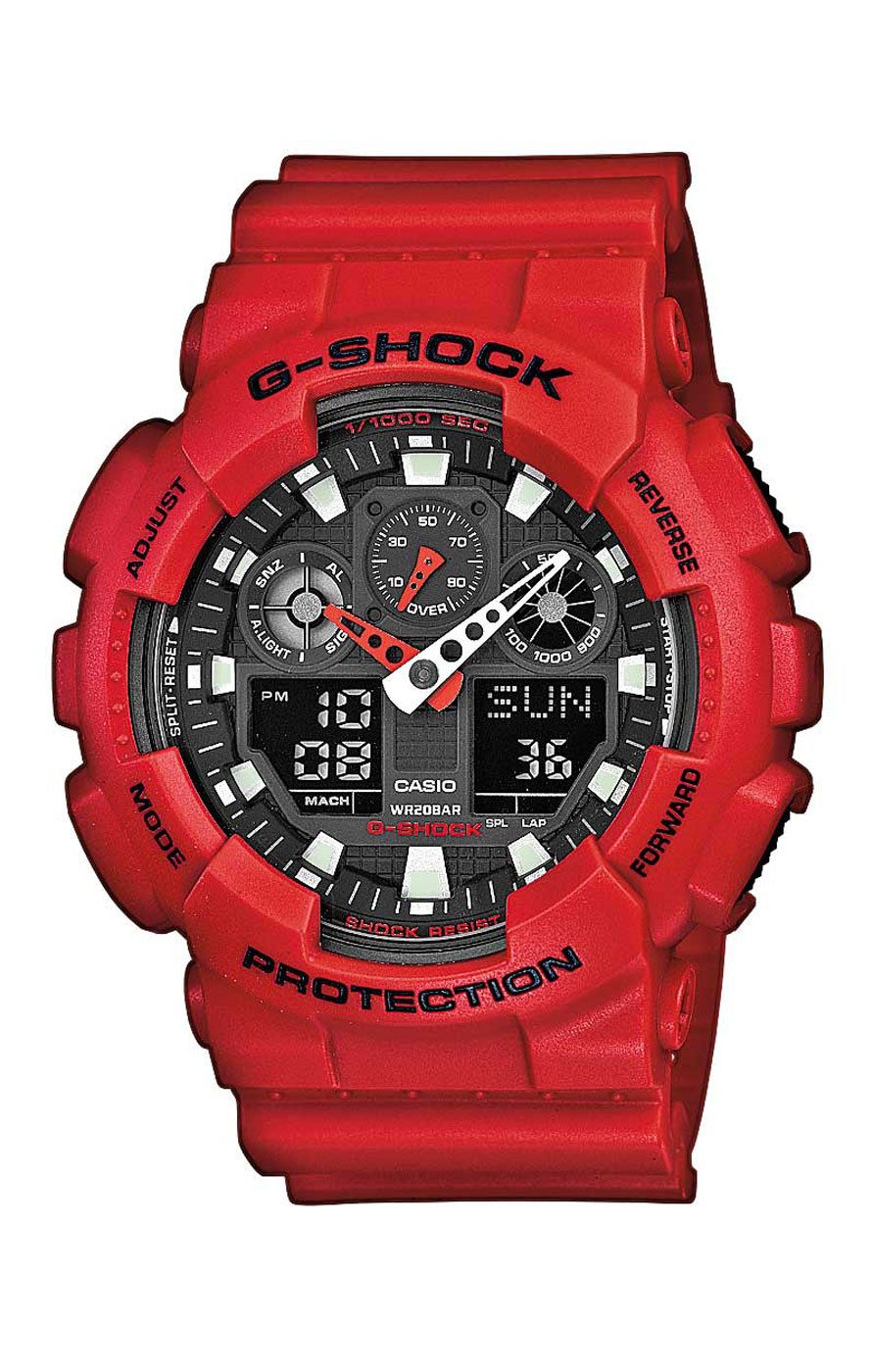 CASIO Digitaluhr Casio G-Shock GA-100B-4AER GA-100B-4AER, günstig online kaufen