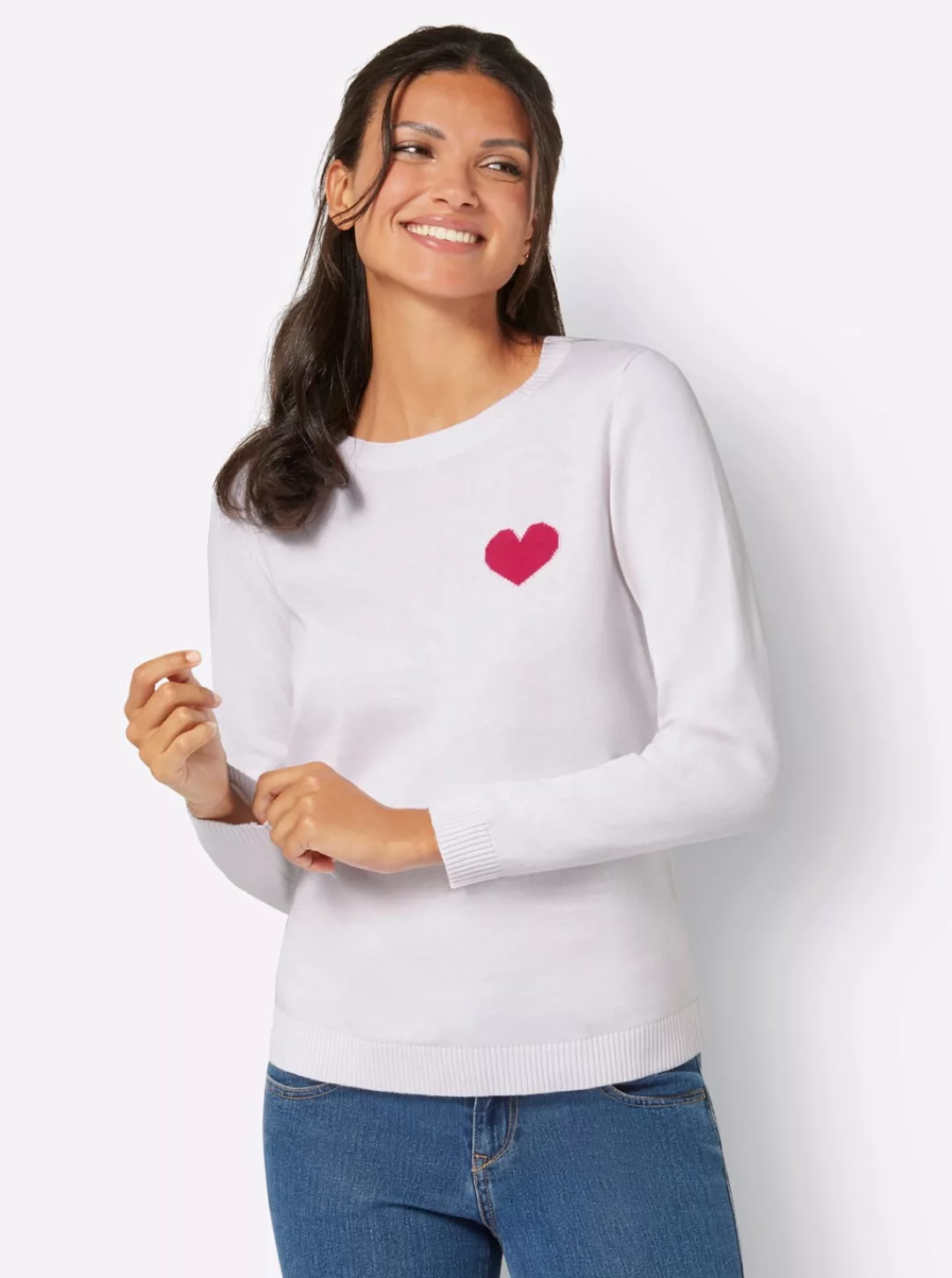 Classic Basics Strickpullover "Langarm-Pullover" günstig online kaufen