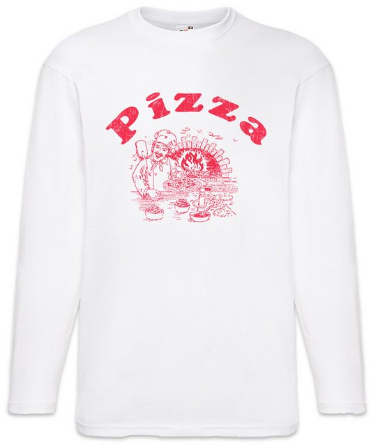 Urban Backwoods Langarmshirt Pizza Box II Langarm T-Shirt Italia Fun Italie günstig online kaufen