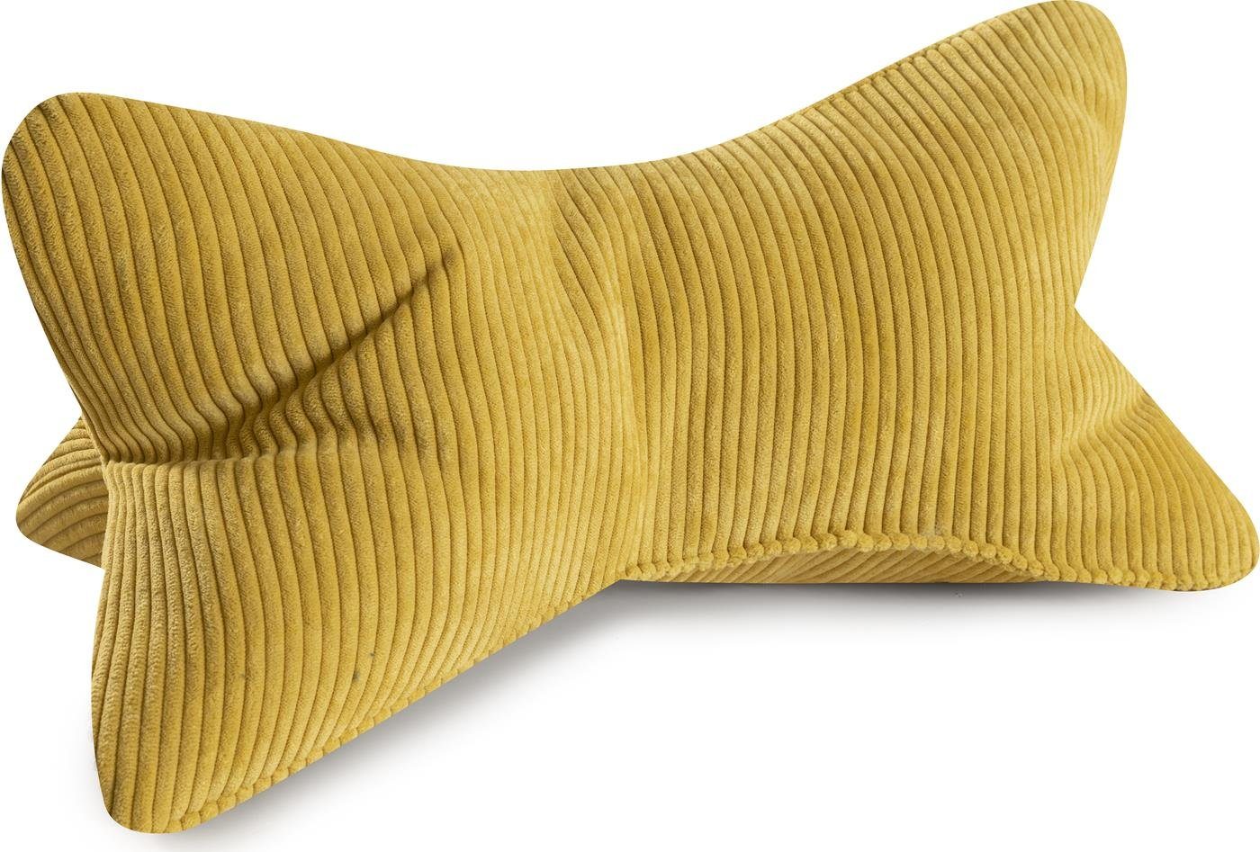 Magma Heimtex Kopfkissen Leseknochen Inga ergonomische günstig online kaufen