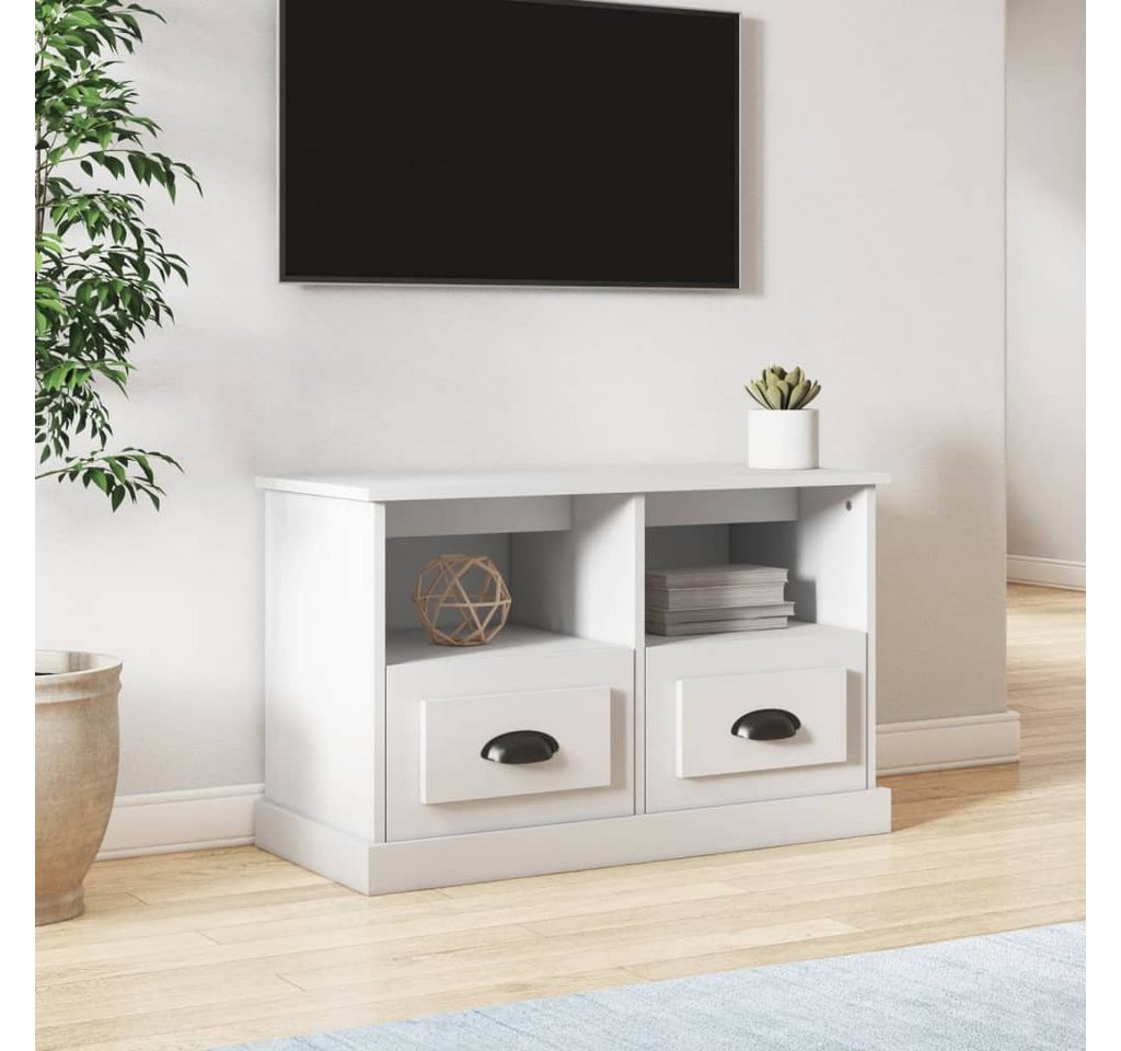 vidaXL TV-Schrank TV-Schrank Weiß 80x35x50 cm Spanplatte günstig online kaufen