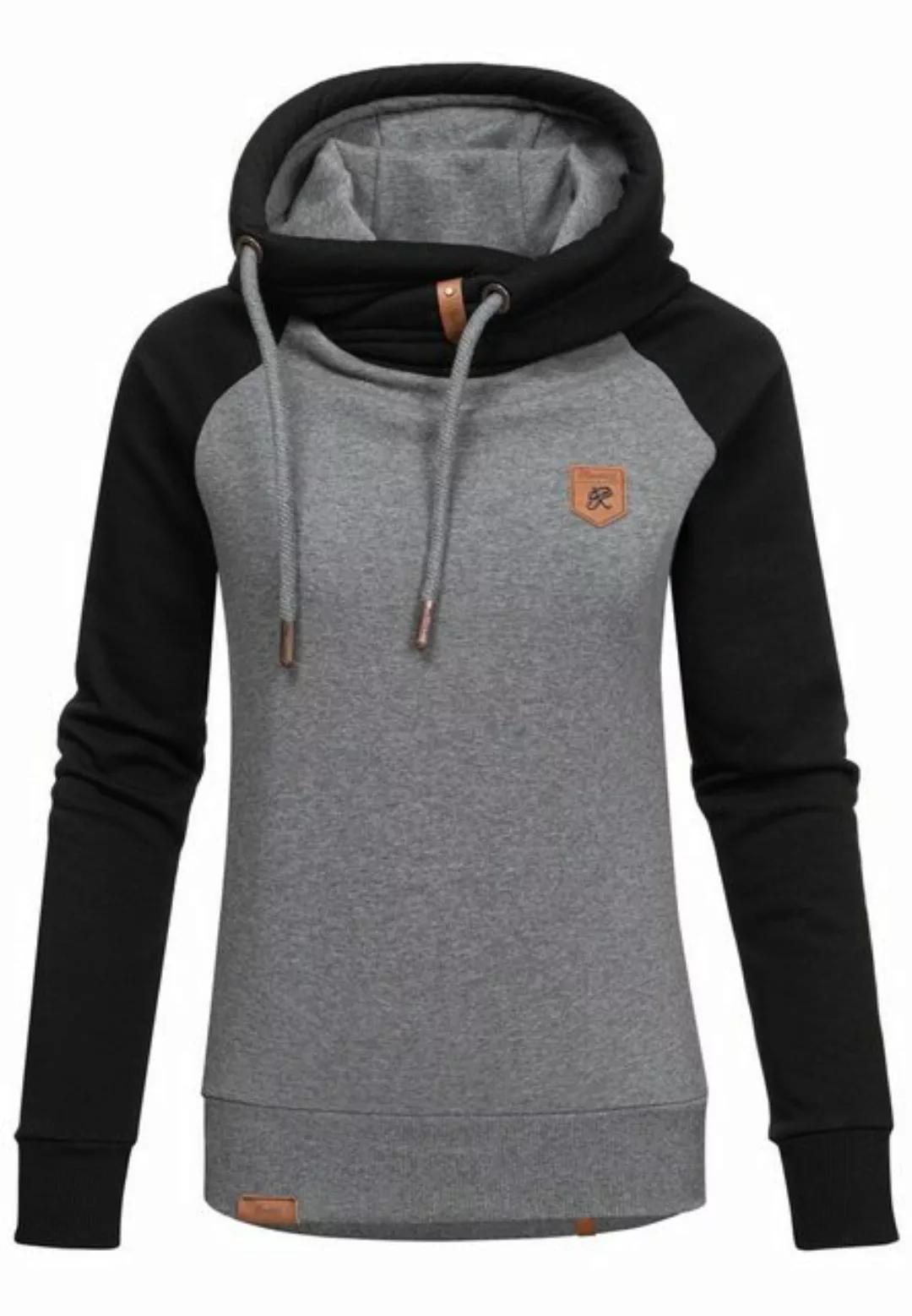 REPUBLIX Sweatshirt RILEY Damen Kapuzenpullover Sweatjacke Pullover Hoodie günstig online kaufen